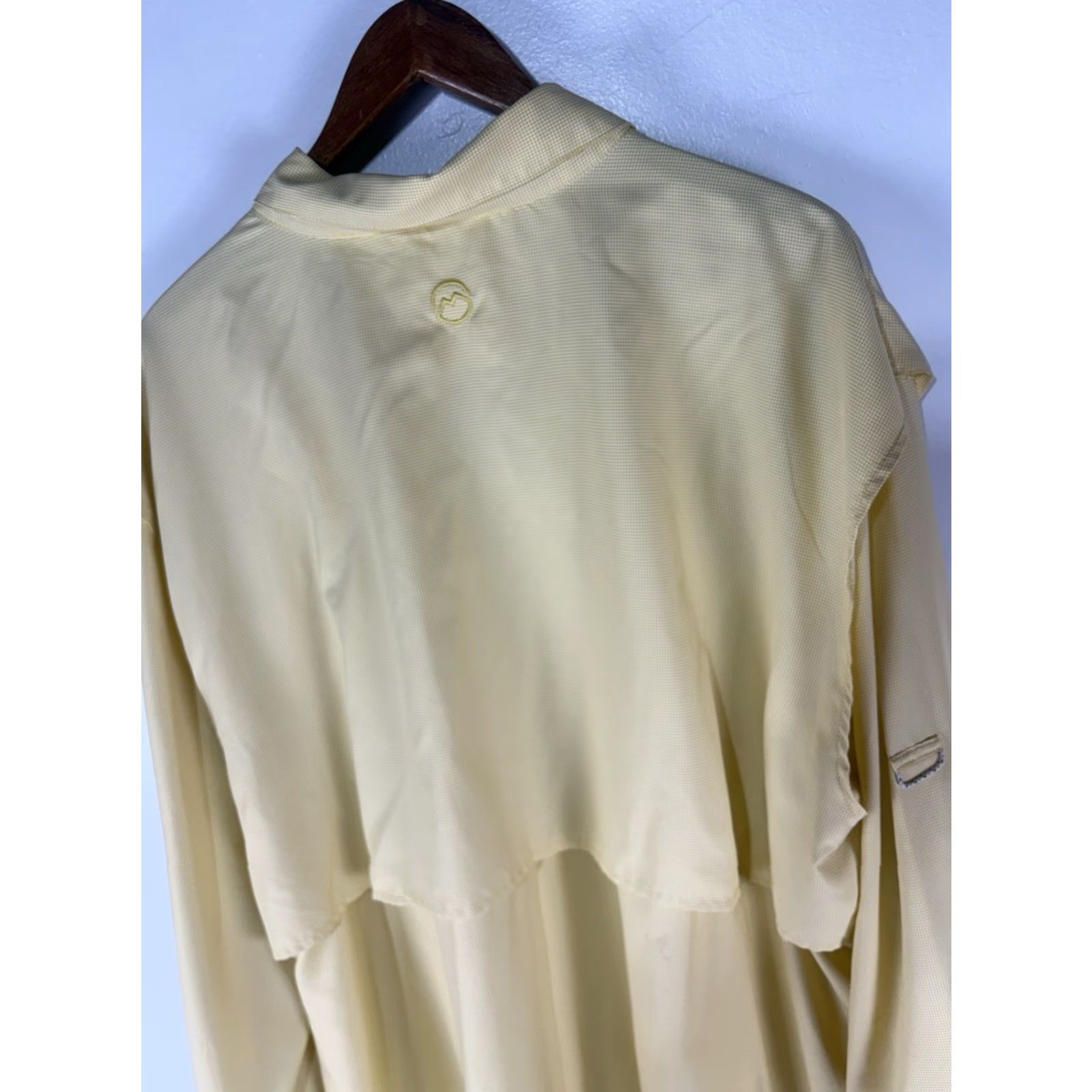 Vintage Magellan Outdoors Angler Fit Fish Gear Button Up Shirt Men’s 2XL Yellow/White Check Size US XXL / EU 58 / 5 - 5 Thumbnail