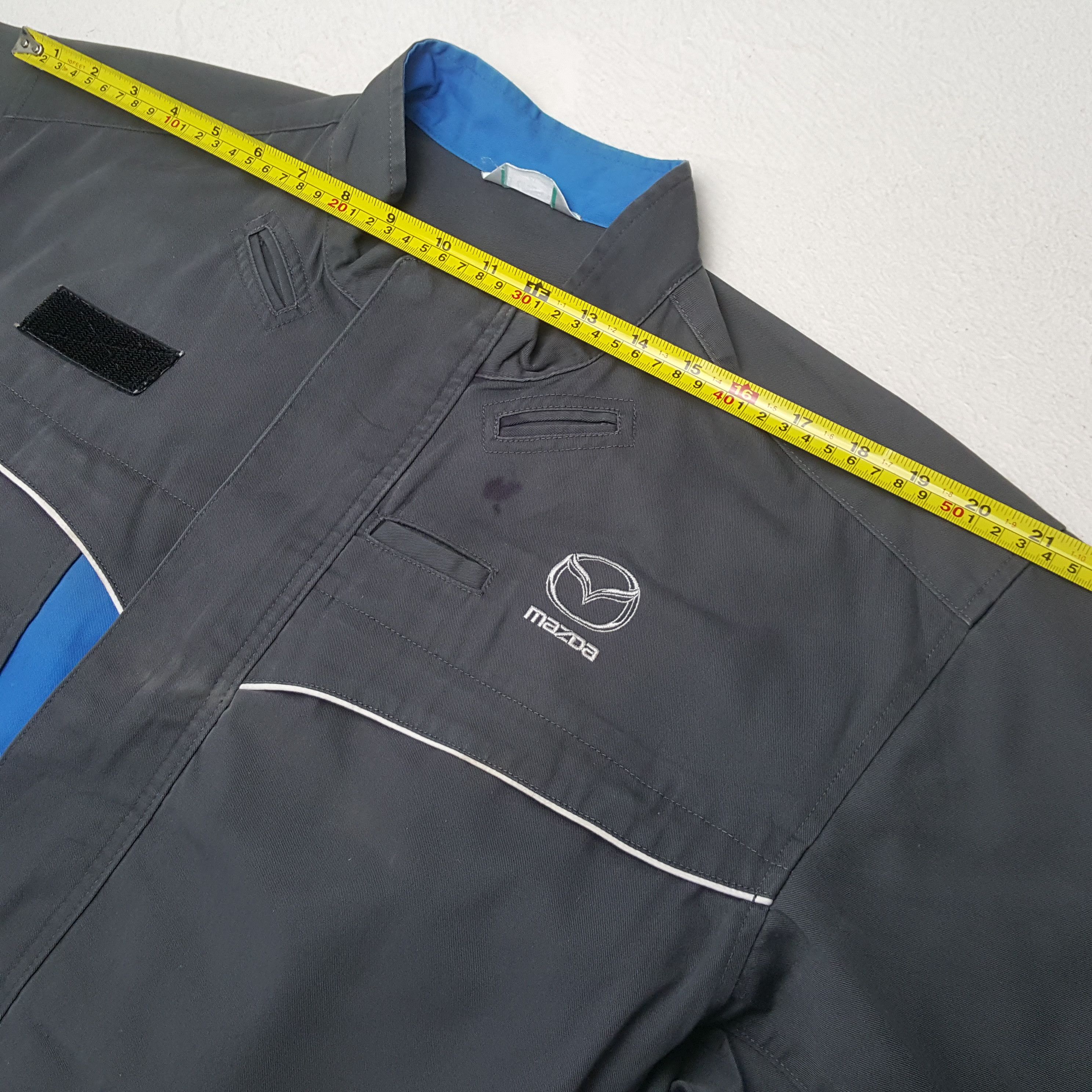 Vintage Mazda Japanese Motorsports Coverall Jacket RR27 Size US XL / EU 56 / 4 - 9 Thumbnail