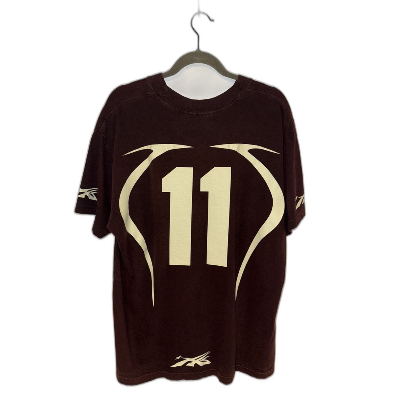 HELLSTAR Hellstar Tee Brown Sports Logo Pill Size US M / EU 48-50 / 2 - 2 Thumbnail
