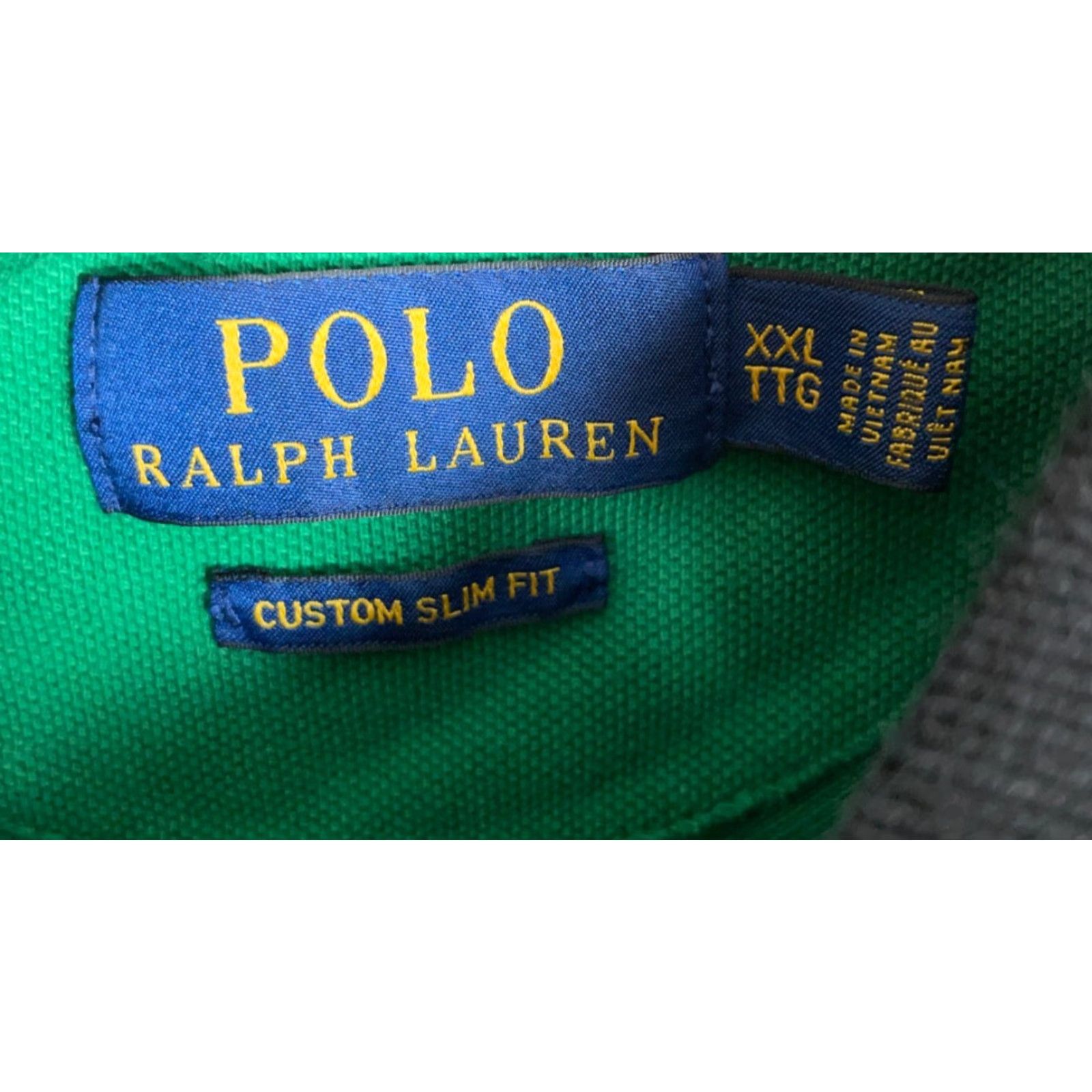 Polo Ralph Lauren Polo Ralph Lauren Shirt Men's 2XL Green Yellow Custom Slim Fit Brazil Size US XXL / EU 58 / 5 - 3 Thumbnail