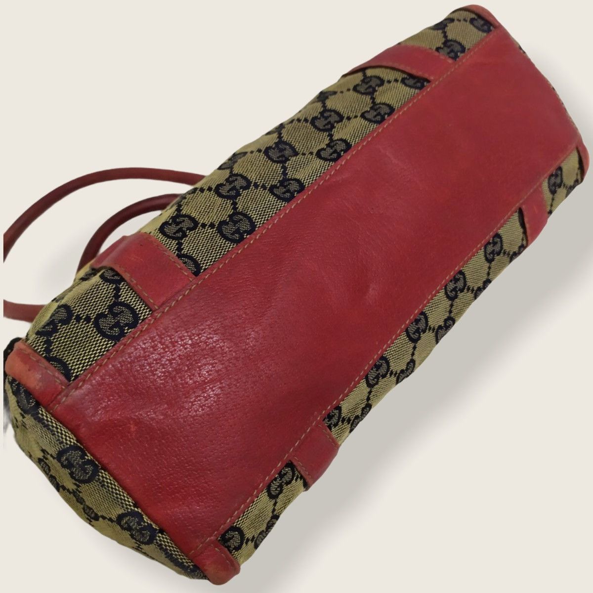 Gucci ‼️LASTDROP‼️ AUTHENTIC GUCCI GG CANVAS MINI BOSTON BAG Size ONE SIZE - 8 Thumbnail