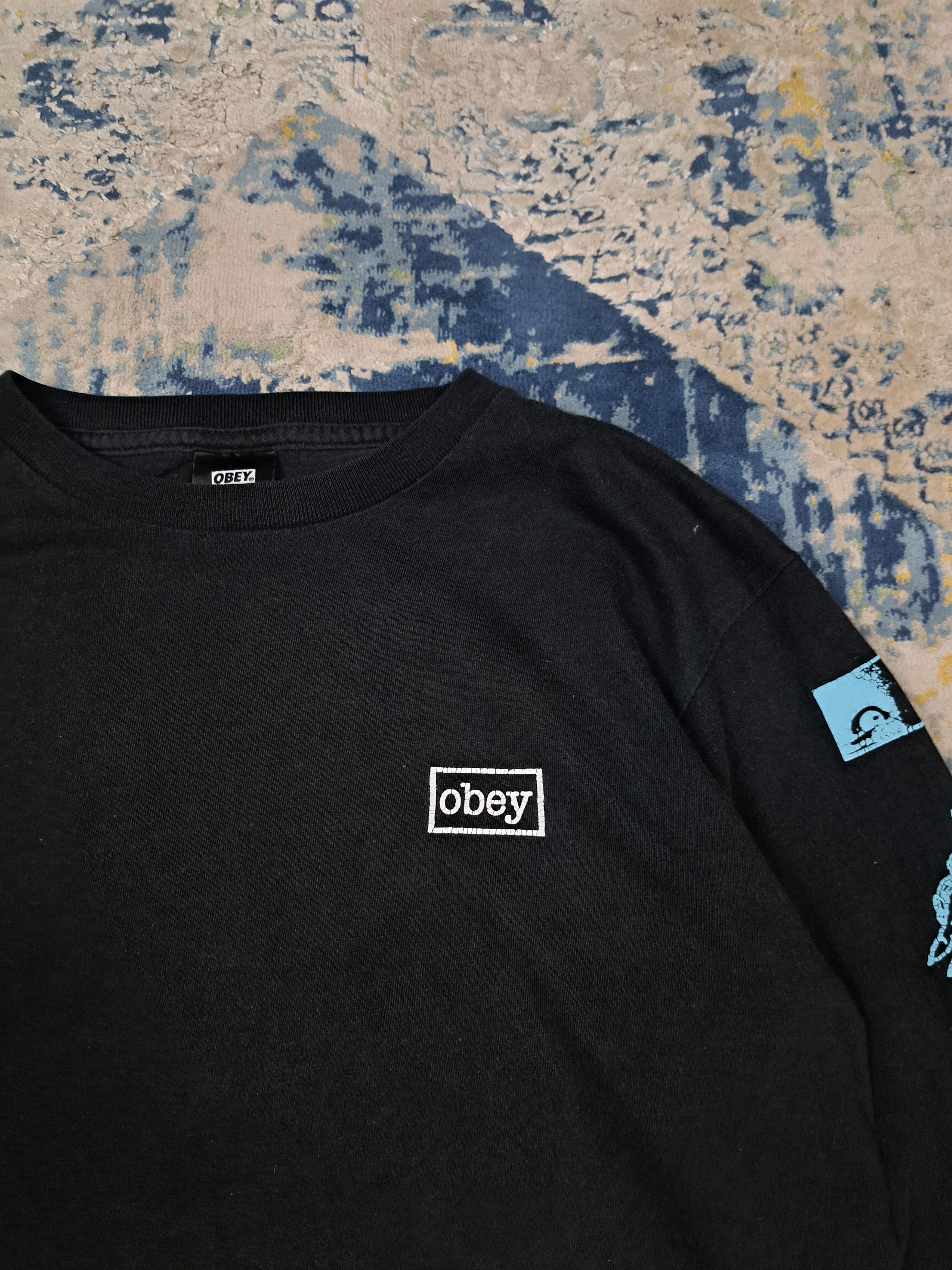 Obey Obey Visual Pollution Propaganda Longsleeve Streetwear Skate Size US S / EU 44-46 / 1 - 6 Thumbnail