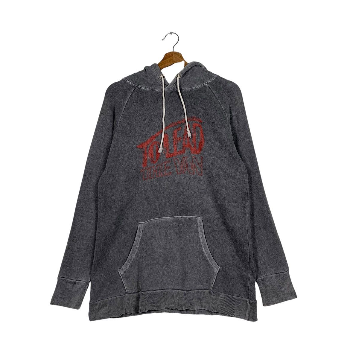 Fruit Of The Loom Vintage To Lead The Van Pullover Hoodie Size US L / EU 52-54 / 3 - 10 Thumbnail