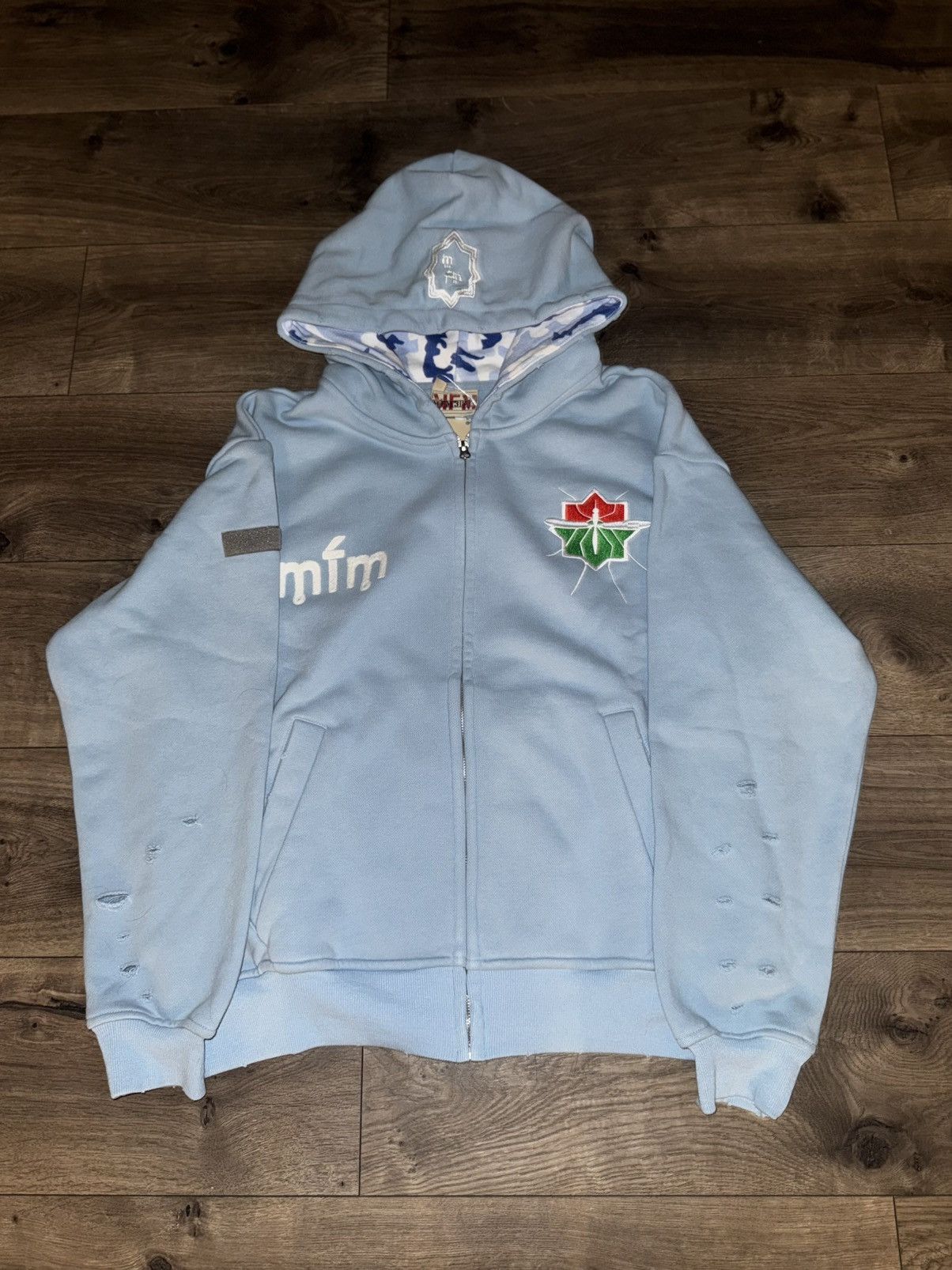 murd333r.fm Murd333r.fm Militia Sweatshirt with Patch Size US M / EU 48-50 / 2 - 1 Thumbnail