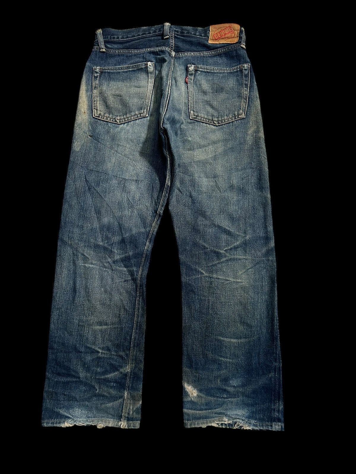 Japanese Brand × Kapital × Vintage DENIME SELVEDGE DISTRESSED VINTAGE DENIM JEANS Size US 31 - 13 Thumbnail