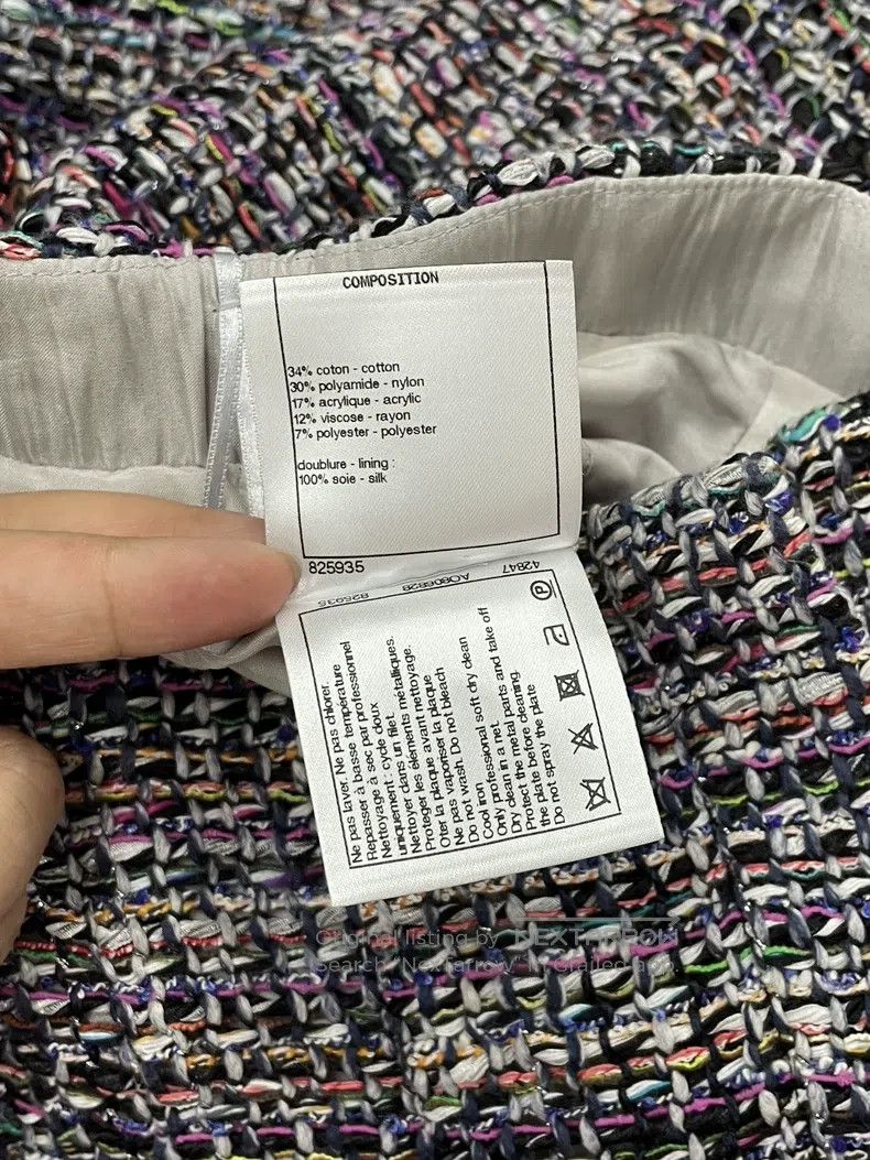 Chanel Chanel Colourful braided wide-leg trousers Size 25" / US 0 / IT 36 - 7 Thumbnail