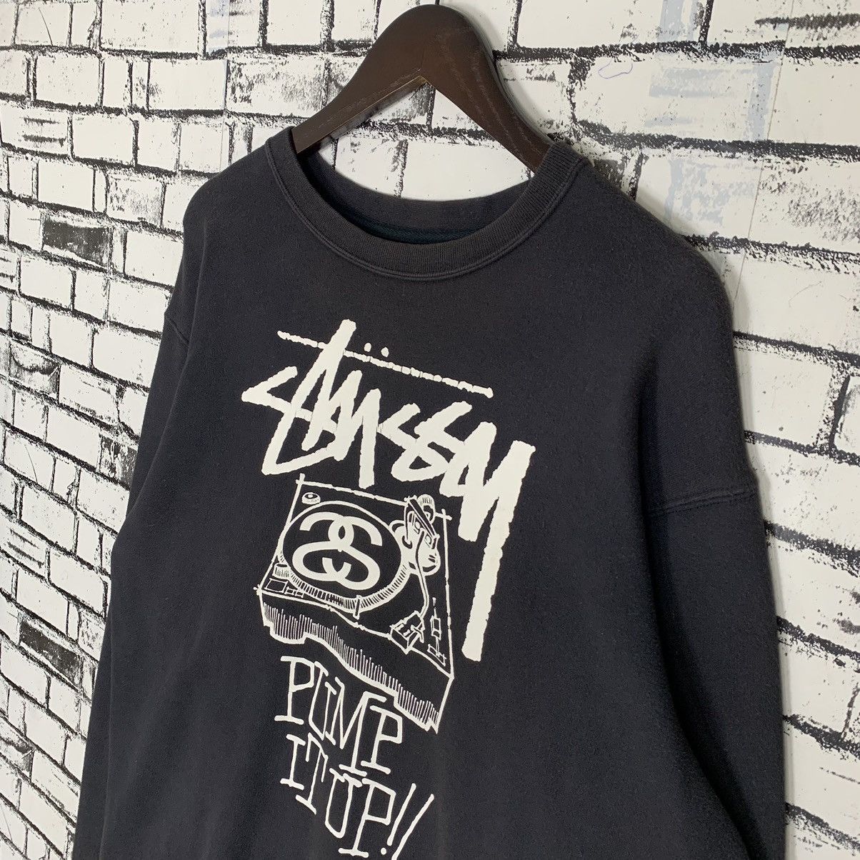 Stussy Vintage Stussy Crewneck Stussy Pump It Up Sweatshirt Size US XL / EU 56 / 4 - 3 Thumbnail