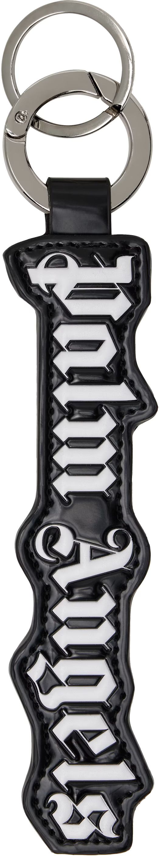 Palm Angels Palm Angels Black & White Classic Logo Keychain Size ONE SIZE - 1 Thumbnail