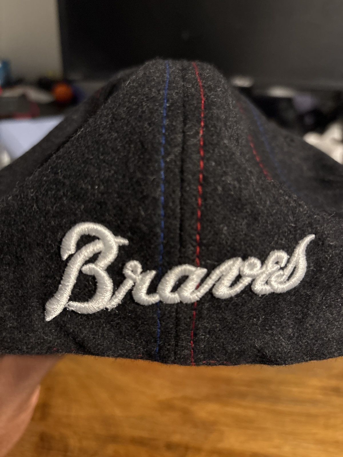 Cooperstown Collection Vintage atlanta braves fitted cap Size 40 - 3 Thumbnail