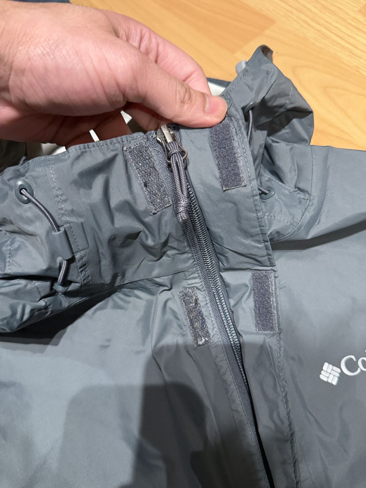 Columbia Grey Columbia Rain Jacket Size US S / EU 44-46 / 1 - 7 Thumbnail