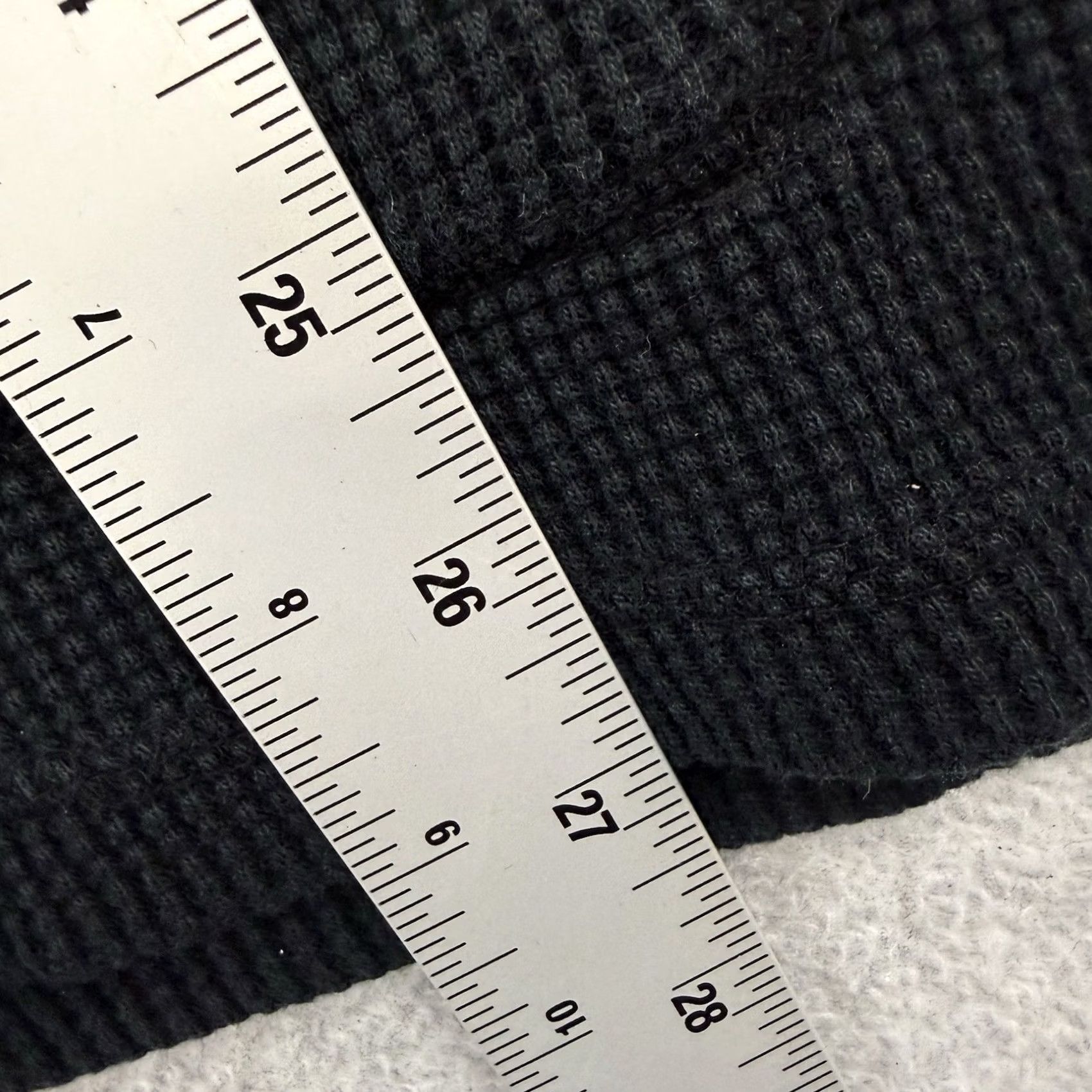 Polo Ralph Lauren Polo Ralph Lauren Hoodie Mens M Black Waffle Knit Thermal Pullover Hooded Pockets Logo Embroidered Size US M / EU 48-50 / 2 - 7 Thumbnail