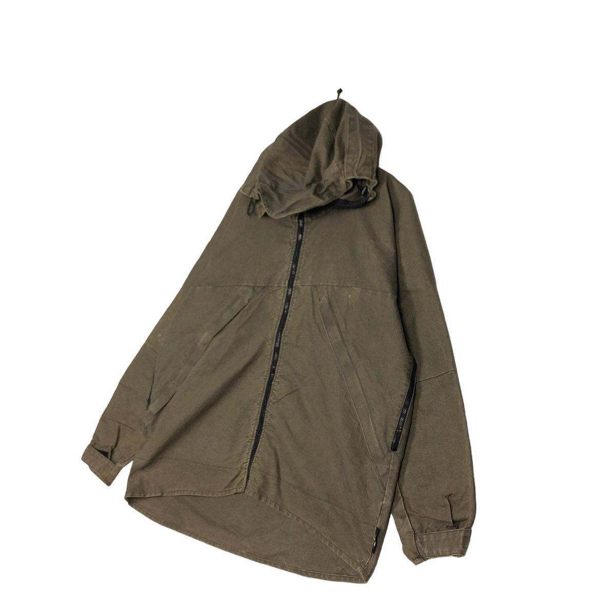 Japanese Brand 🔥Vtg Chore Jacket Vertebrate Japan Made Asymmetric Pocket Size US M / EU 48-50 / 2 - 2 Thumbnail