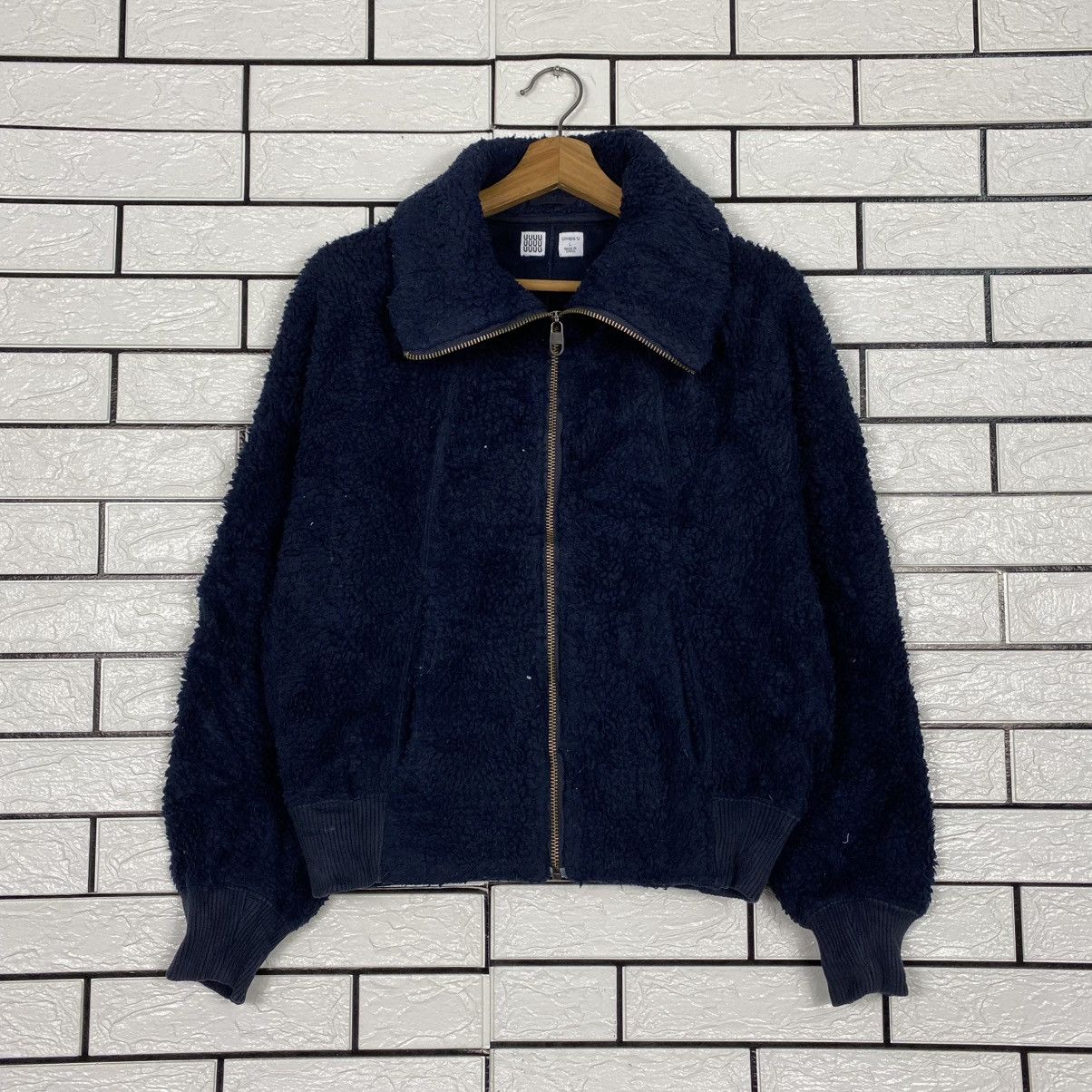 Undercover 🔥VINTAGE FLEECE BOMBER JACKET UNIQLO UNDERCOVER Size US L / EU 52-54 / 3 - 1 Thumbnail