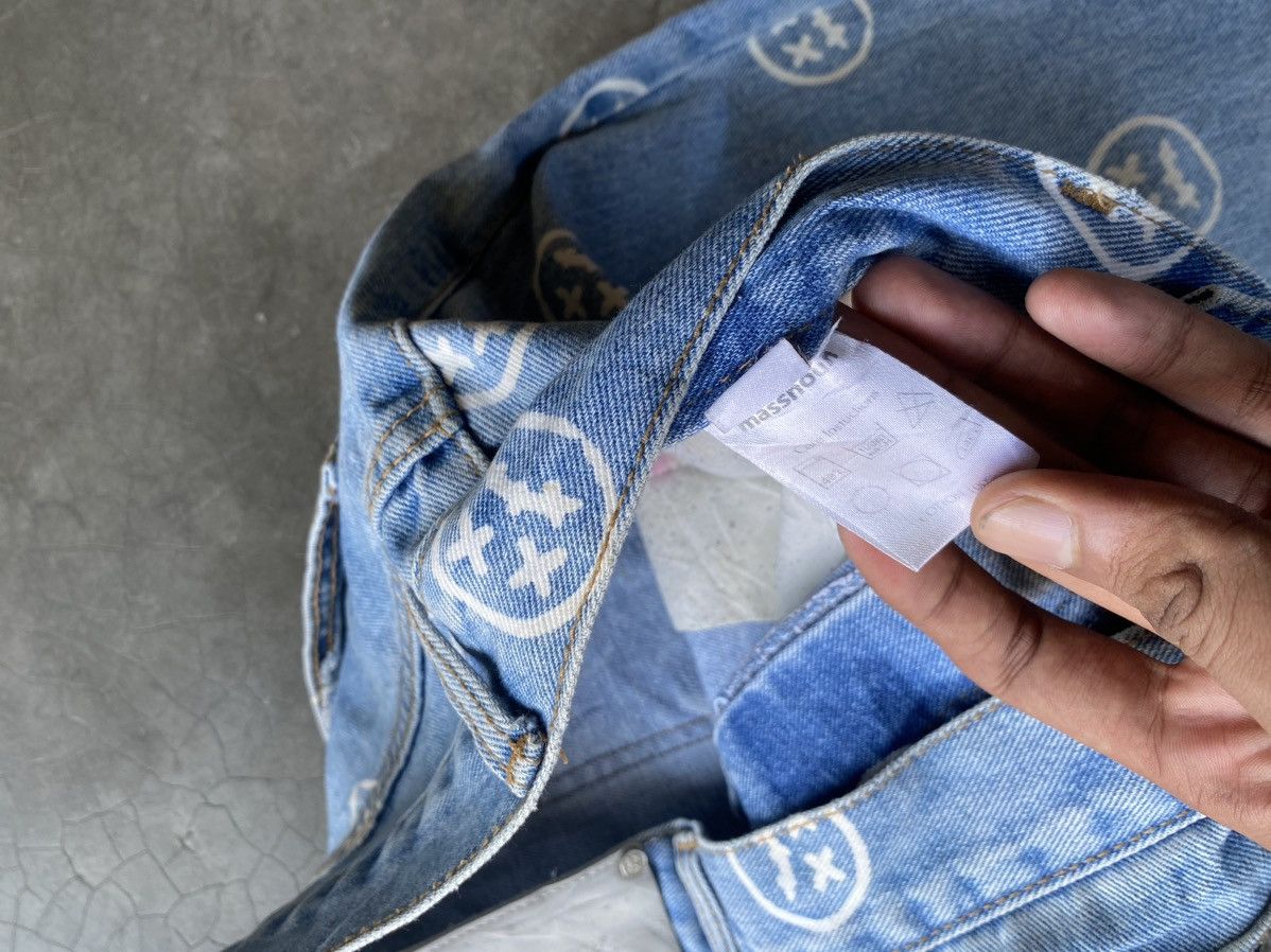 Other Massnoun Denim Ballon Pant Inspiration By Denim Tears Size US 32 / EU 48 - 8 Thumbnail