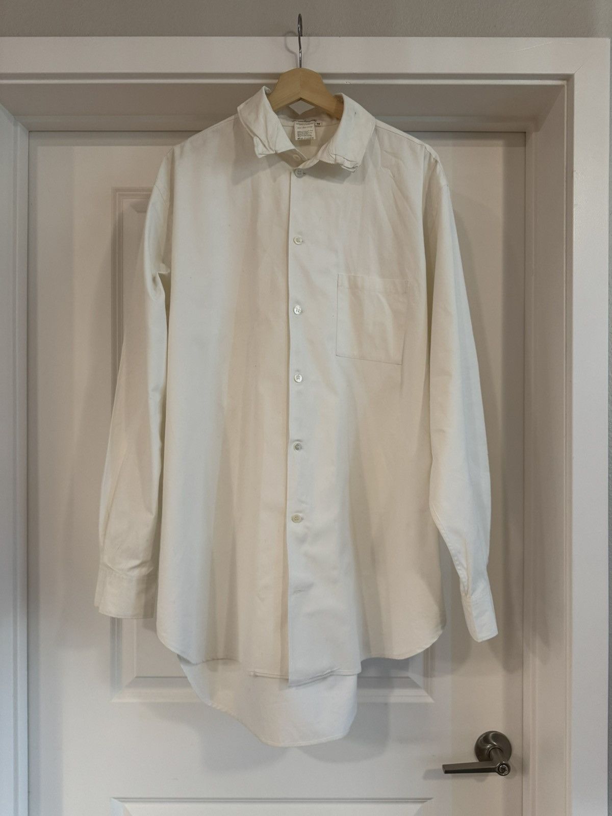 Wrinkled collar shirt sz.3