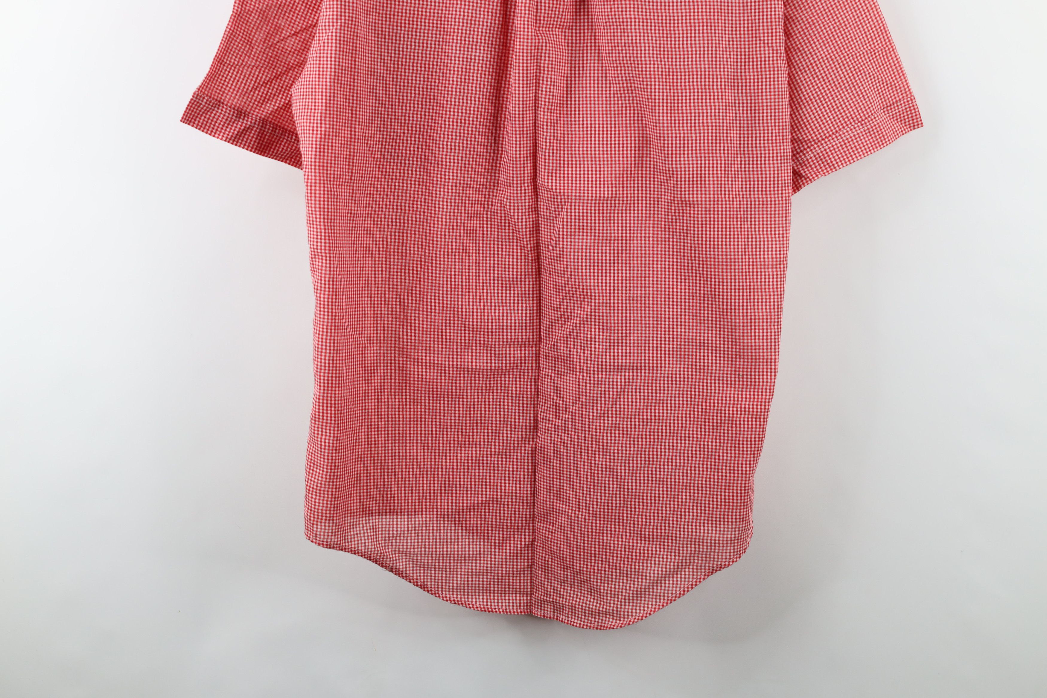 Vintage Vintage 90s Streetwear Gingham Short Sleeve Button Shirt Size US M / EU 48-50 / 2 - 10 Thumbnail