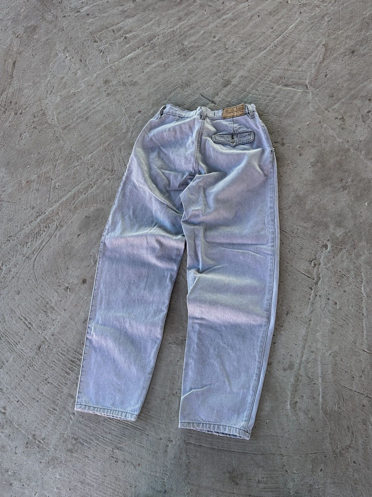 Jean × Vintage Vintage Light Blue Denim Jeans Size US 29 - 6 Thumbnail