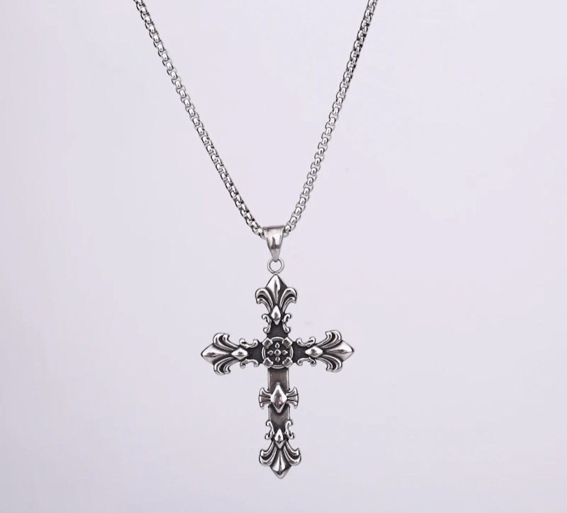 Jewelry Cross Pendant Necklace Size ONE SIZE - 2 Thumbnail