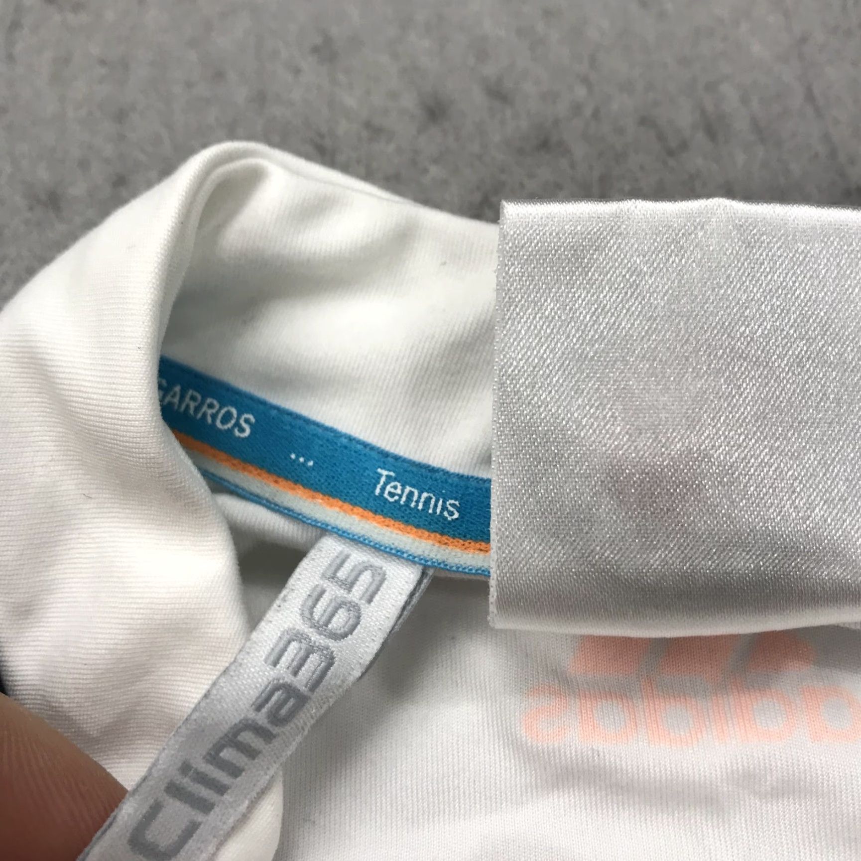 Adidas adidas Roland Garros Jacket Mens Small White Clima365 Tennis French Open 1/4 Zip Size US S / EU 44-46 / 1 - 5 Thumbnail