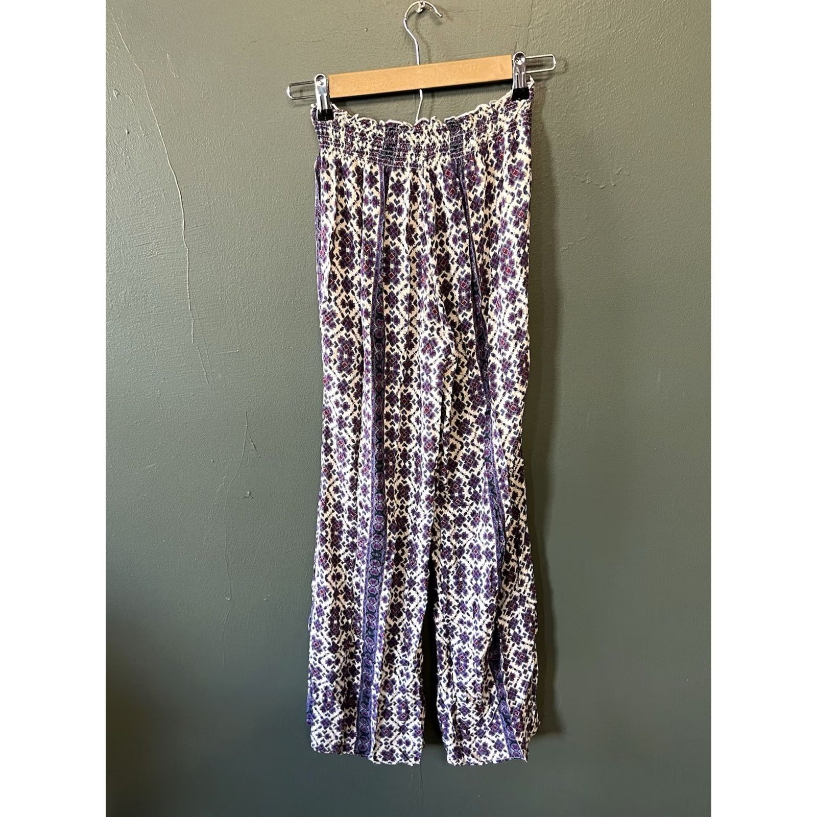 Brandy Melville Brandy Melville Boho Pants Womens Multicolor One Size Size 42" / US 20 - 2 Thumbnail