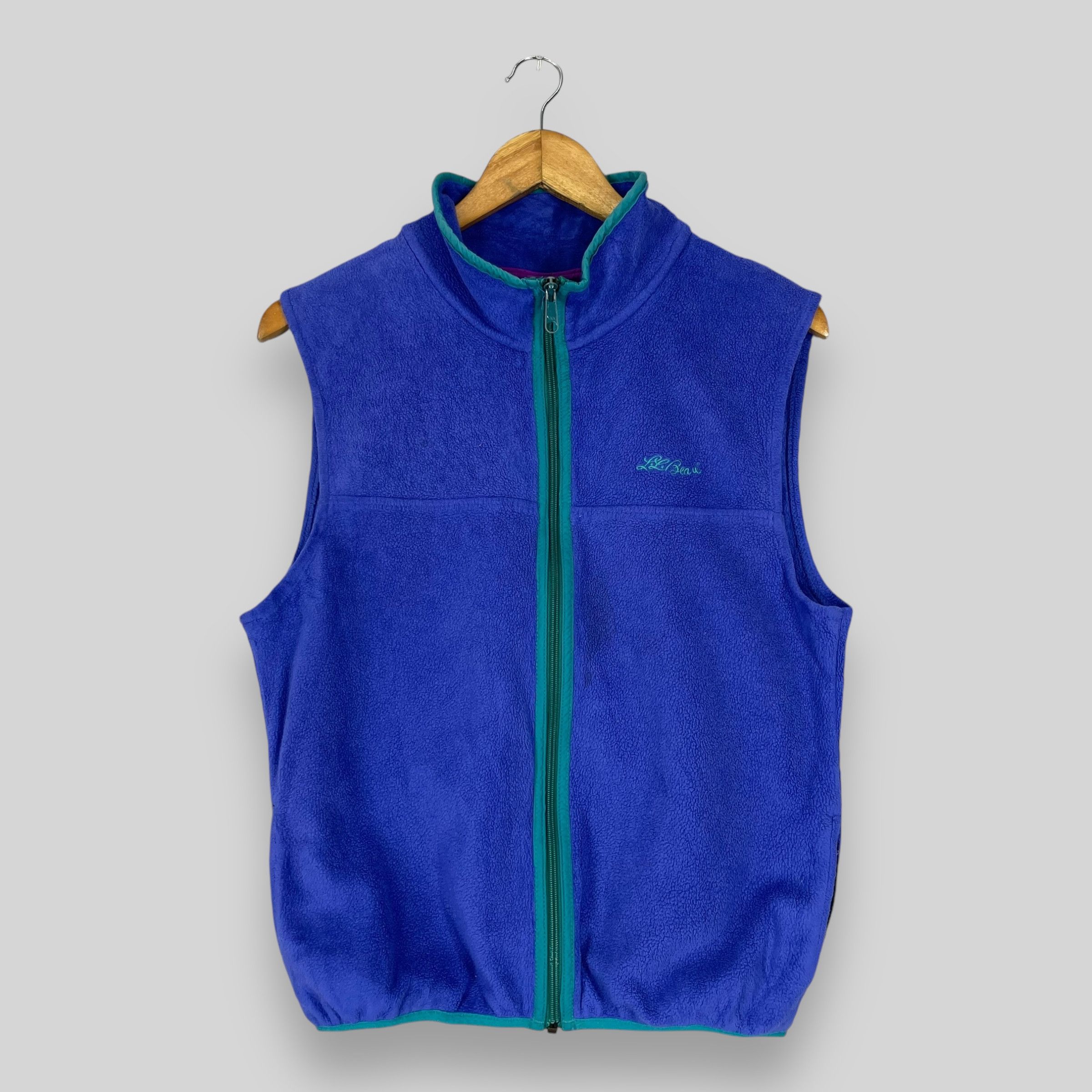 L.L. Bean Vintage LL BEAN Outdoor Sleeveless Fleece Vest Jacket Size S / US 4 / IT 40 - 1 Thumbnail