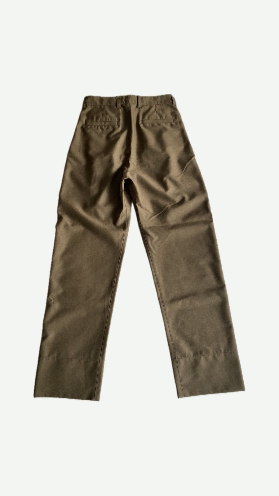 Lemaire Taupe Pleated Trousers Size 27" / US 4 / IT 40 - 2 Thumbnail