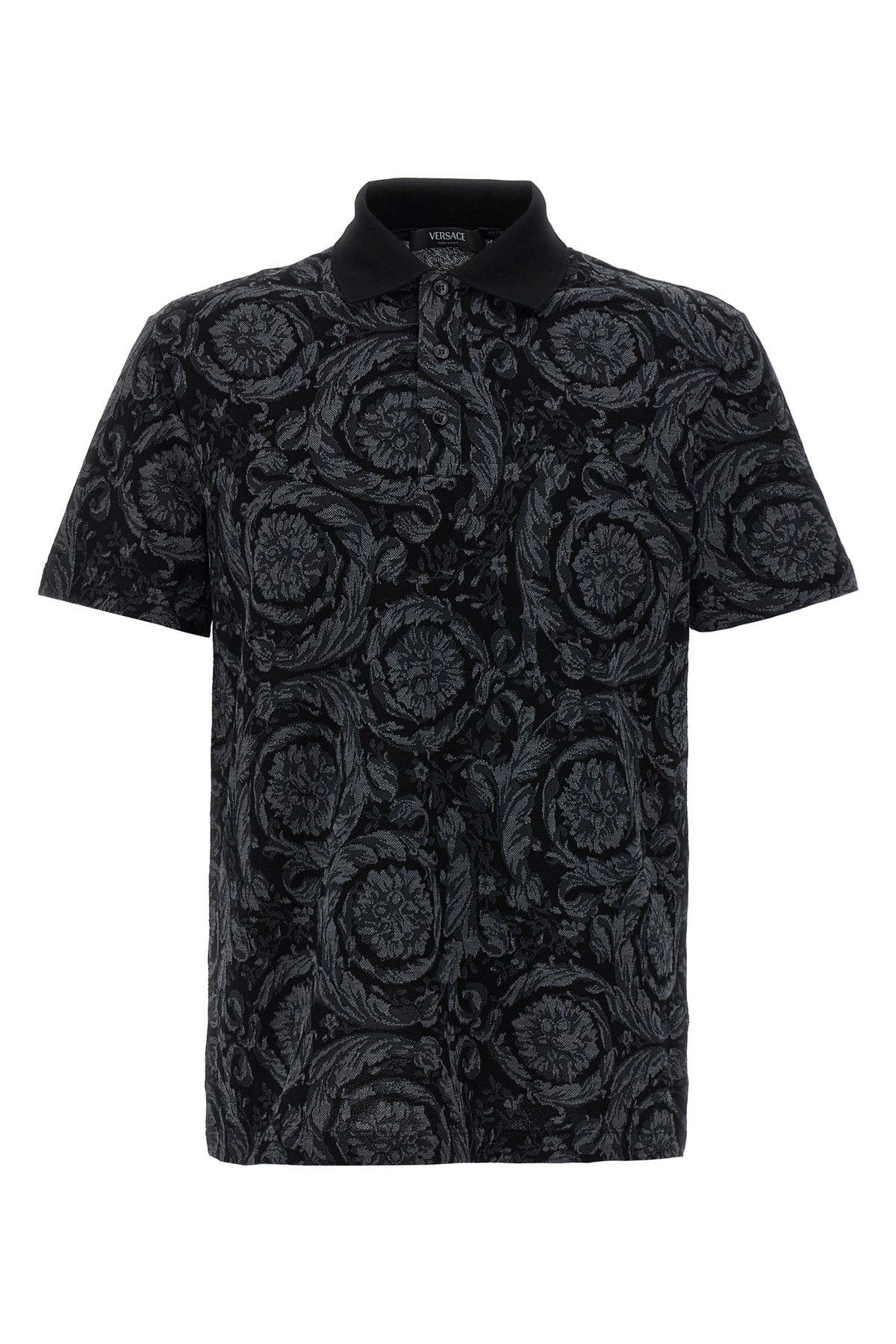 Versace Baroque Polo Shirt Size US L / EU 52-54 / 3 - 1 Thumbnail