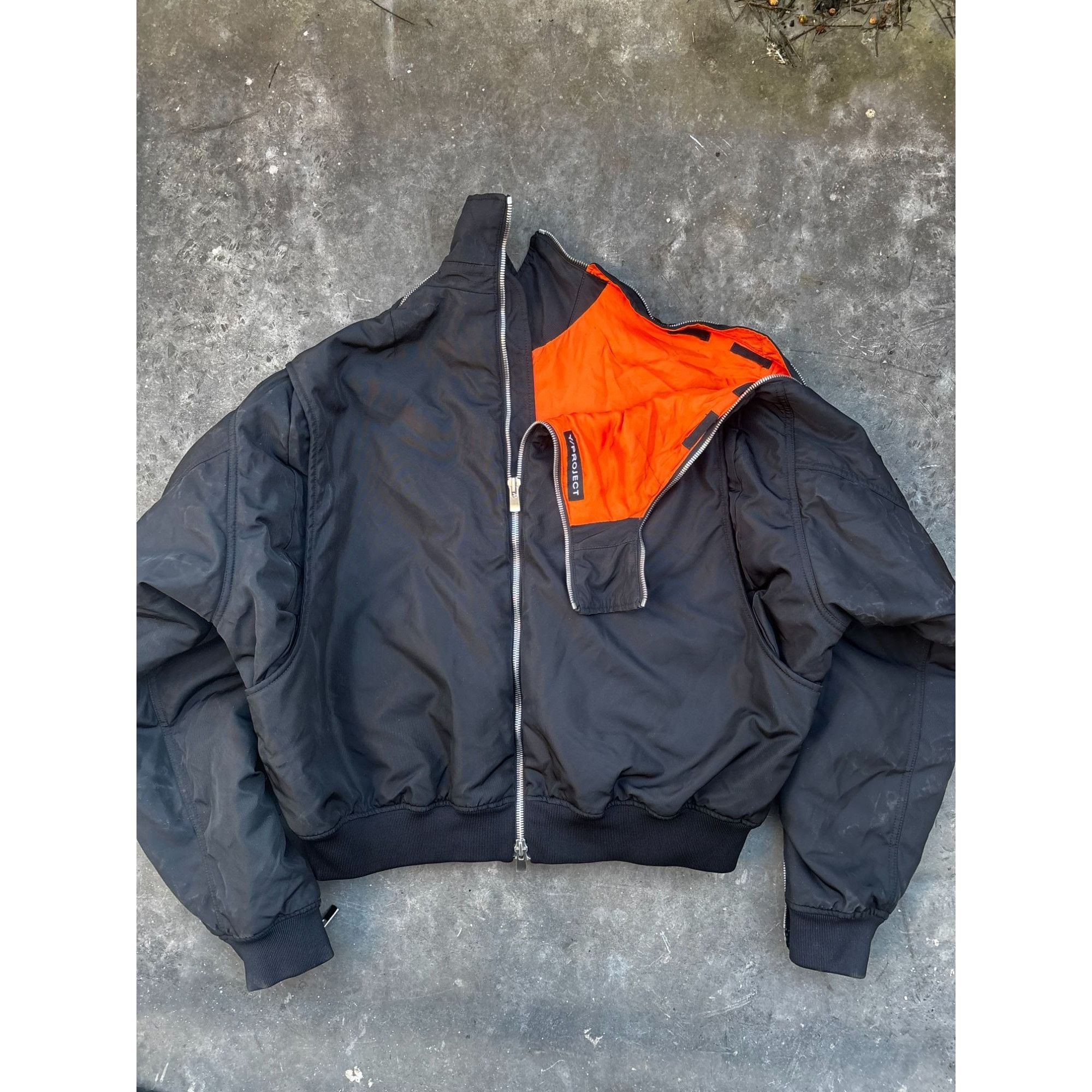 Y/Project Y-Project Zip Bomber Jacket Medium Iconic Glenn Martens Era Size M / US 6-8 / IT 42-44 - 1 Thumbnail