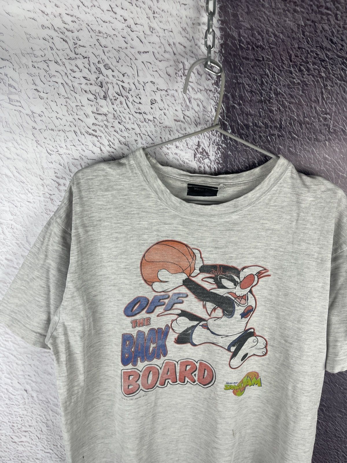 Vintage Space Jam vintage 1997 off the back board Warner bros tee Size US L / EU 52-54 / 3 - 4 Thumbnail