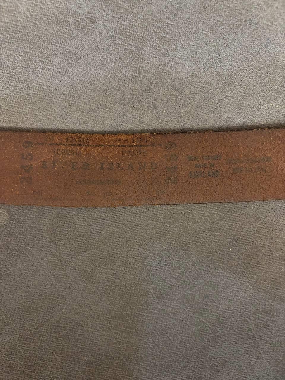 River Island River Island Made in England Vintage Stag Leather Belt Size ONE SIZE - 5 Thumbnail