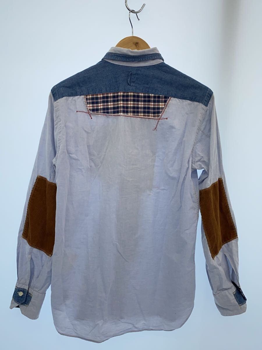Junya Watanabe SS12 Patchwork Button Shirt - Comme Des Garcons Size US M / EU 48-50 / 2 - 2 Thumbnail