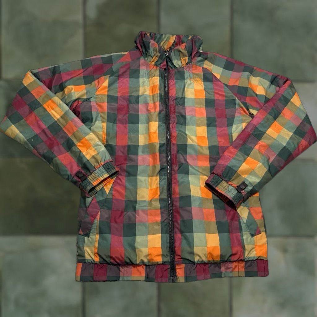The North Face The North Face Multicolor Plaid Jacket Sz Medium Size M / US 6-8 / IT 42-44 - 1 Thumbnail
