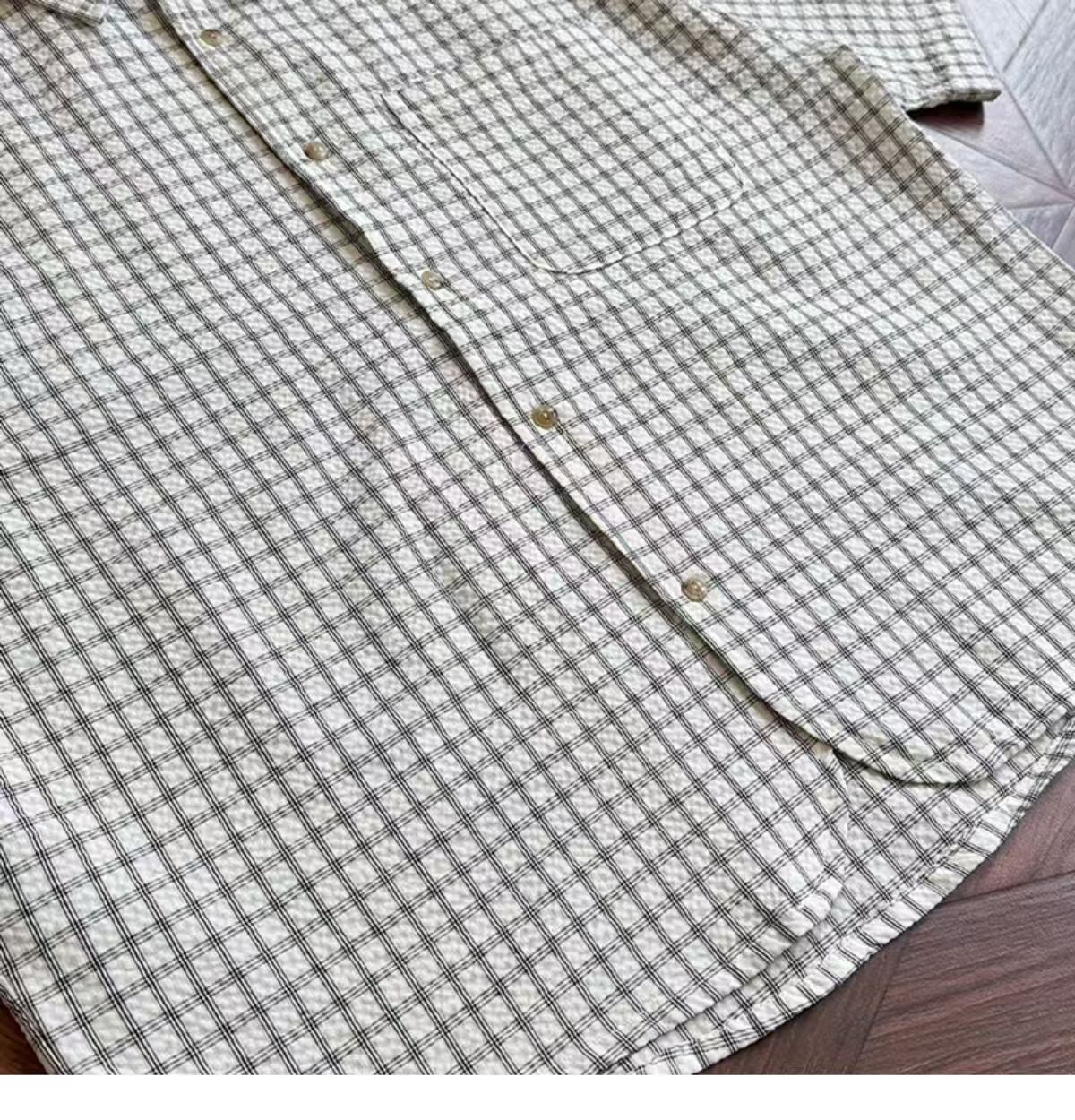 Vintage Men's Retro Loose-Fit Plaid Shirt Size US M / EU 48-50 / 2 - 3 Thumbnail
