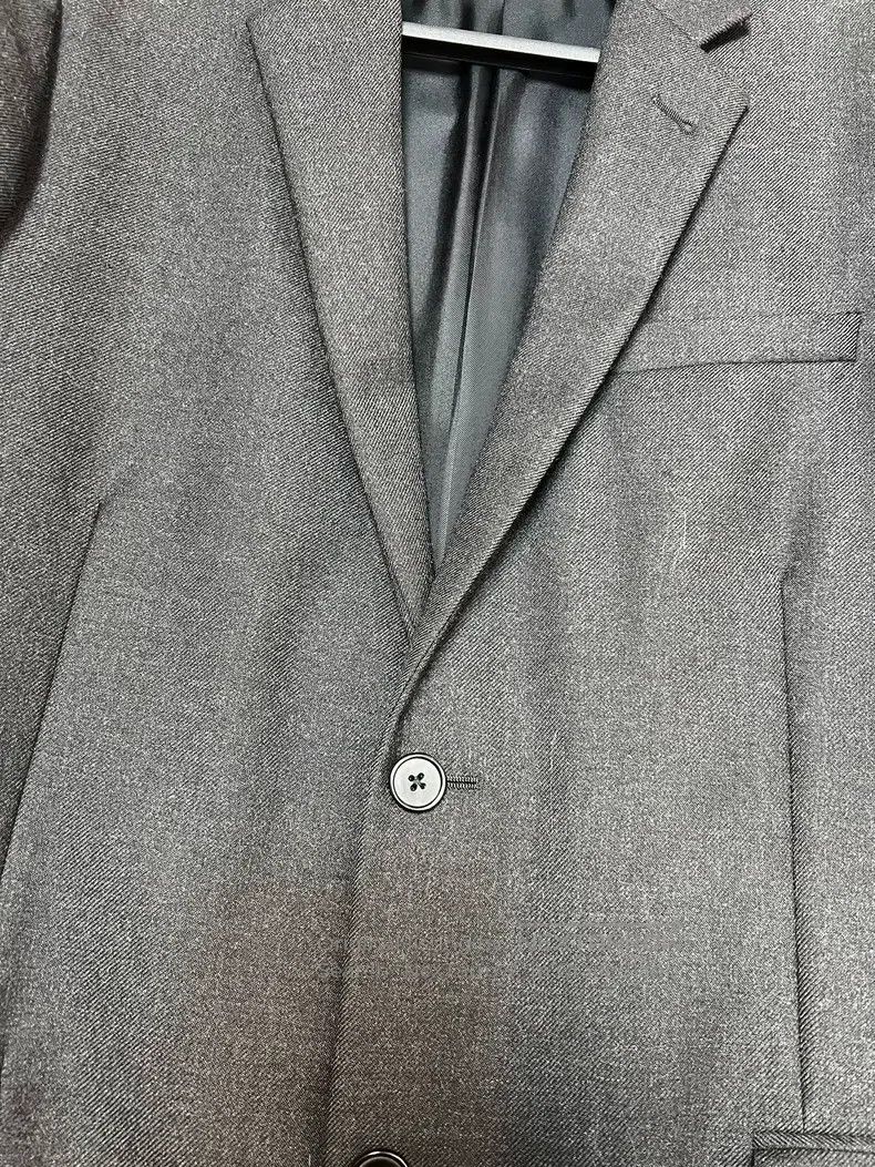 Saint Laurent Paris Saint Laurent Paris Dark Gray Two-button Wool Blazer Size US M / EU 48-50 / 2 - 4 Thumbnail