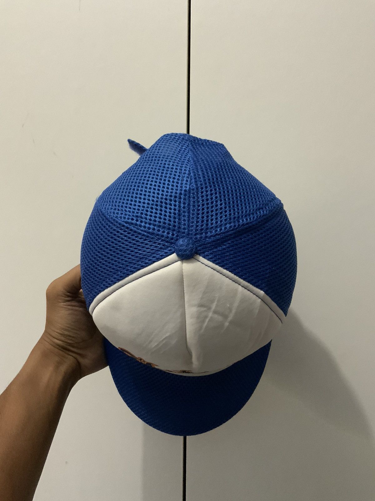 Japanese Brand Radena Flame Archive Blue Trucker Hat Size ONE SIZE - 6 Thumbnail