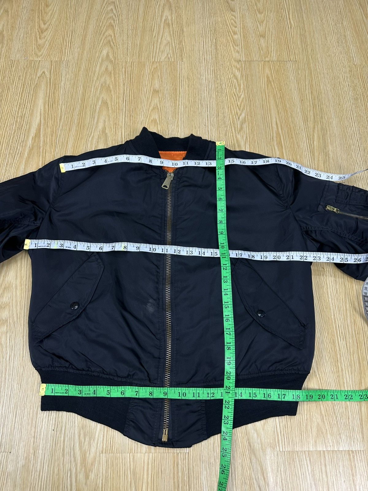 Alpha Industries Vintage 60s MA1 Alpha Industries Usa Bomber Jacket Z204 Size US M / EU 48-50 / 2 - 6 Thumbnail