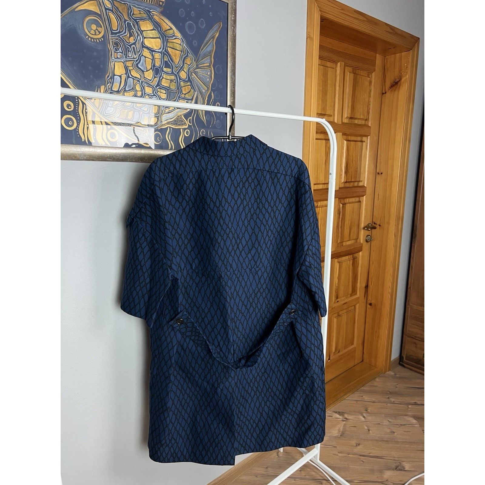Marni MINT! Marni Blue Women`s Shortsleeve Coatigan Coat Size 42 Size M / US 6-8 / IT 42-44 - 7 Thumbnail