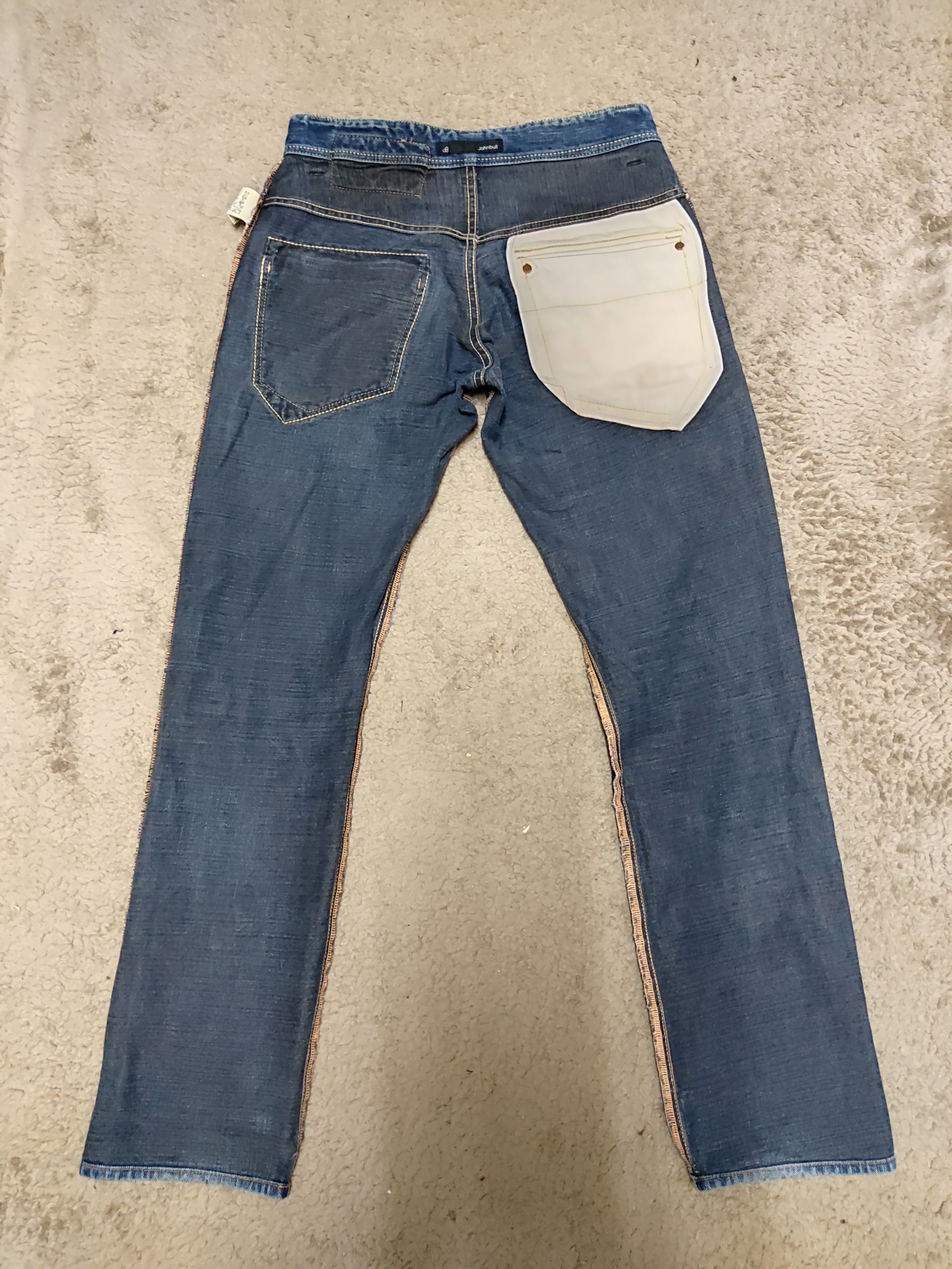 Indigo × Johnbull John Bull Jean's Indigo Dye Size US 30 / EU 46 - 8 Thumbnail