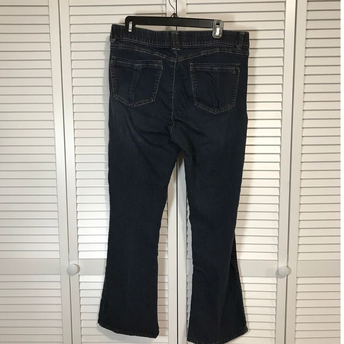 Other Democracy Ab Itty Bitty Blue Tummy Control Bootcut Jeans 16 Size 38" / US 16 / IT 52 - 4 Thumbnail