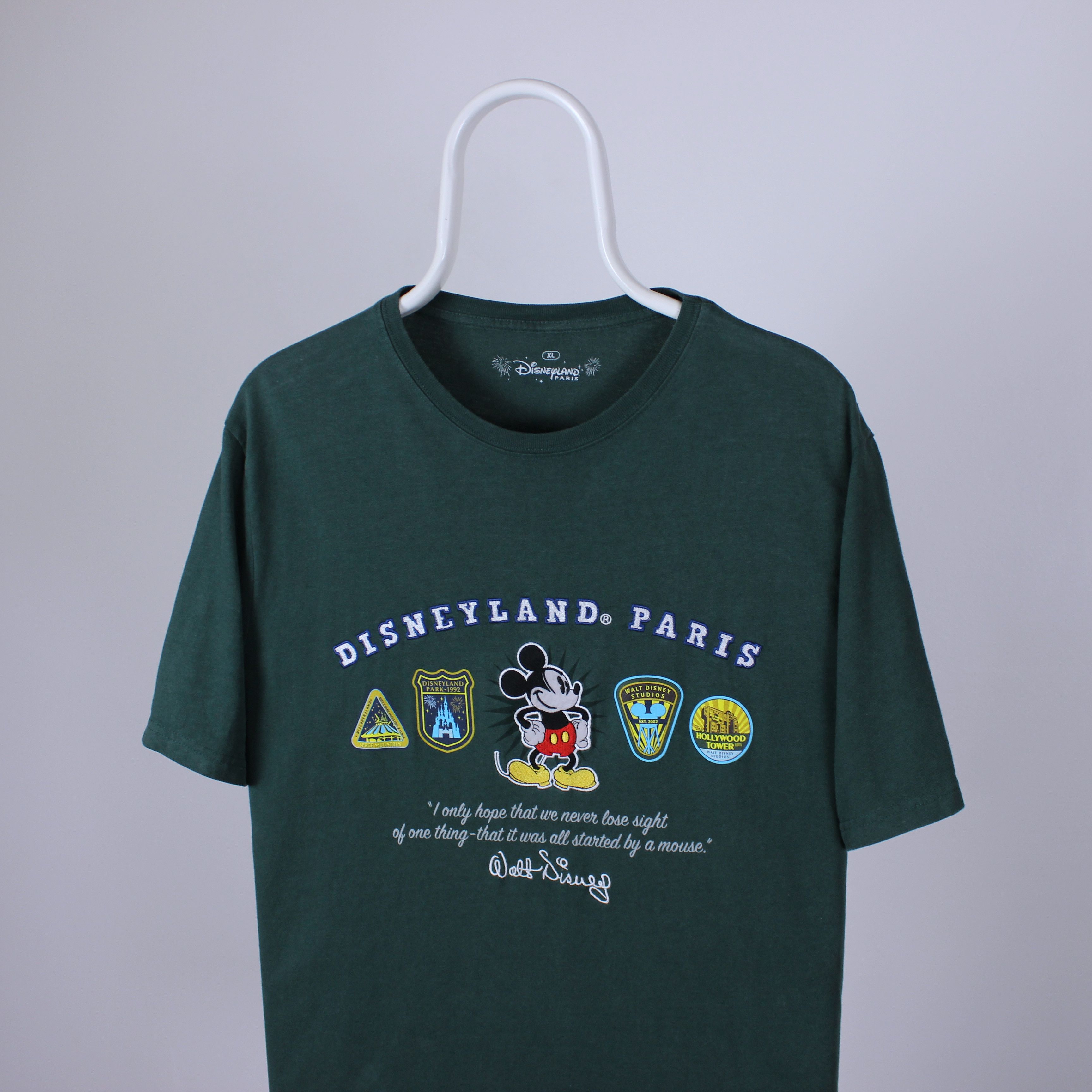 Disney Disney Paris t shirt tee men centr logo France L XL Size US XL / EU 56 / 4 - 1 Thumbnail