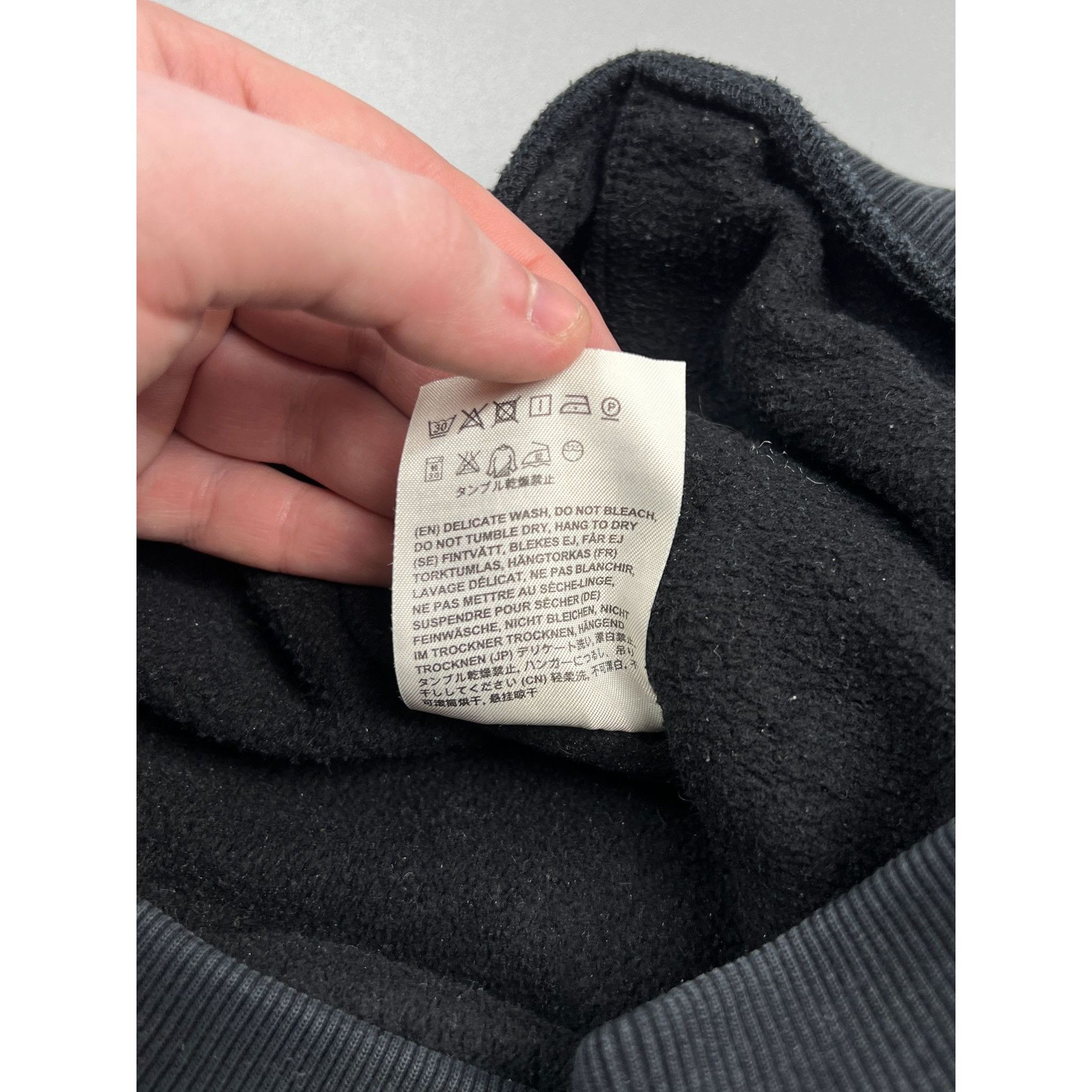 Acne Studios Acne Studios Weld Fleece Sweatpants Joggers (Y0757) Size US 26 / EU 42 - 6 Thumbnail