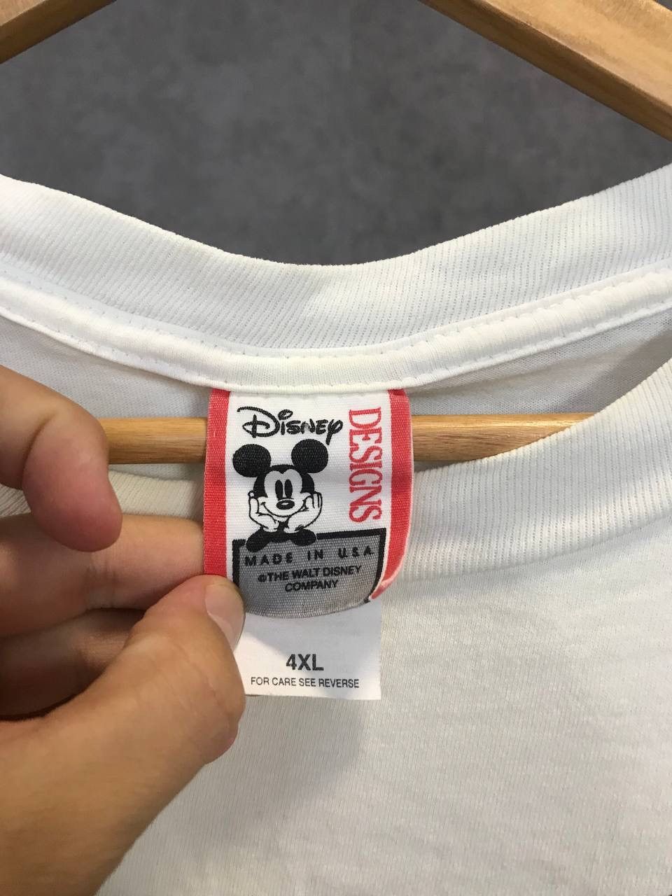 Mickey Mouse Minnie Mouse Disney vintage made in USA comics movie tee Size US XXL / EU 58 / 5 - 5 Thumbnail