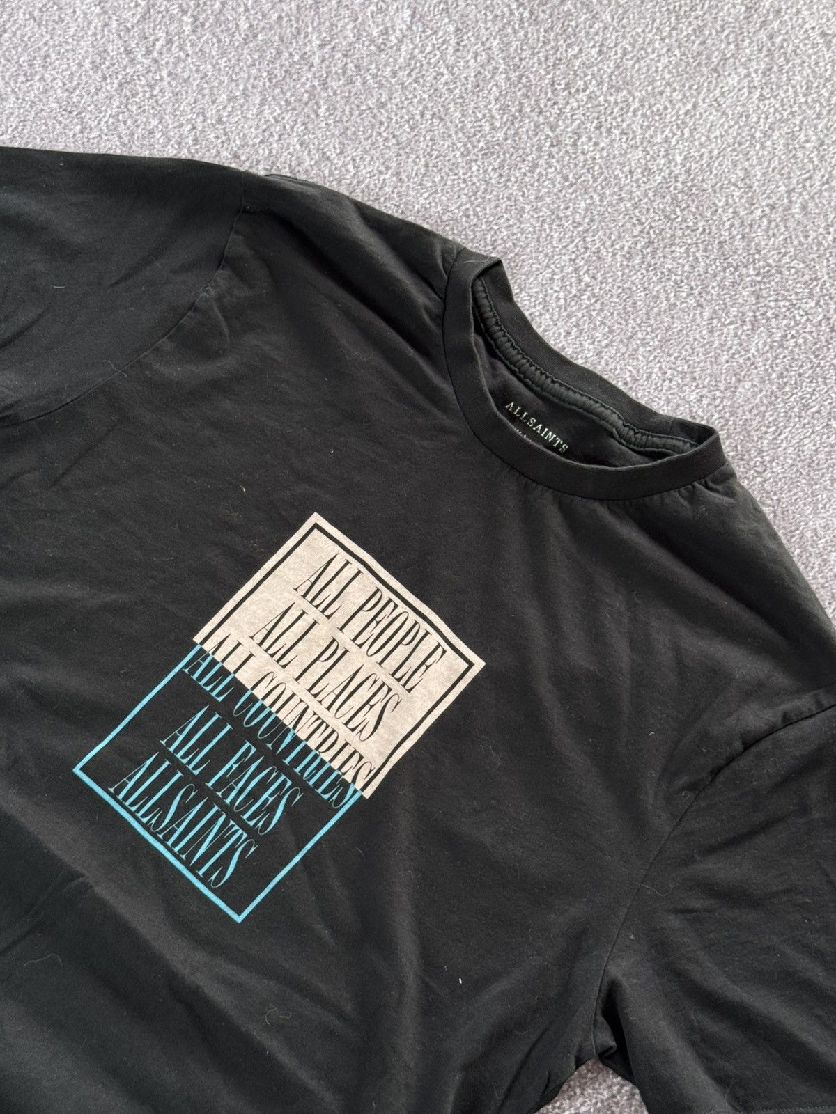 Allsaints Allsaints Avant Garde Big Logo T-Shirt Dress Size XS / US 0-2 / IT 36-38 - 6 Thumbnail