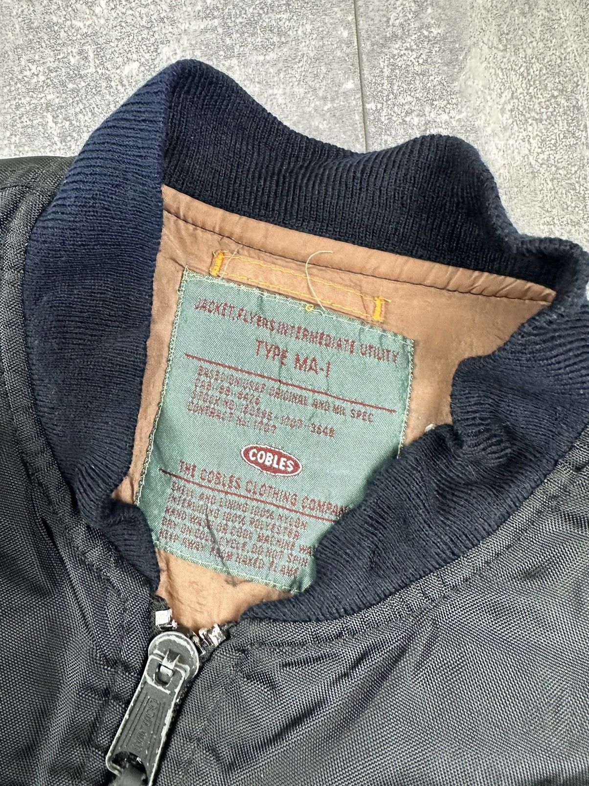 Other Cobles Type MA1 Bomber Flyers Jacket Size US XL / EU 56 / 4 - 6 Thumbnail
