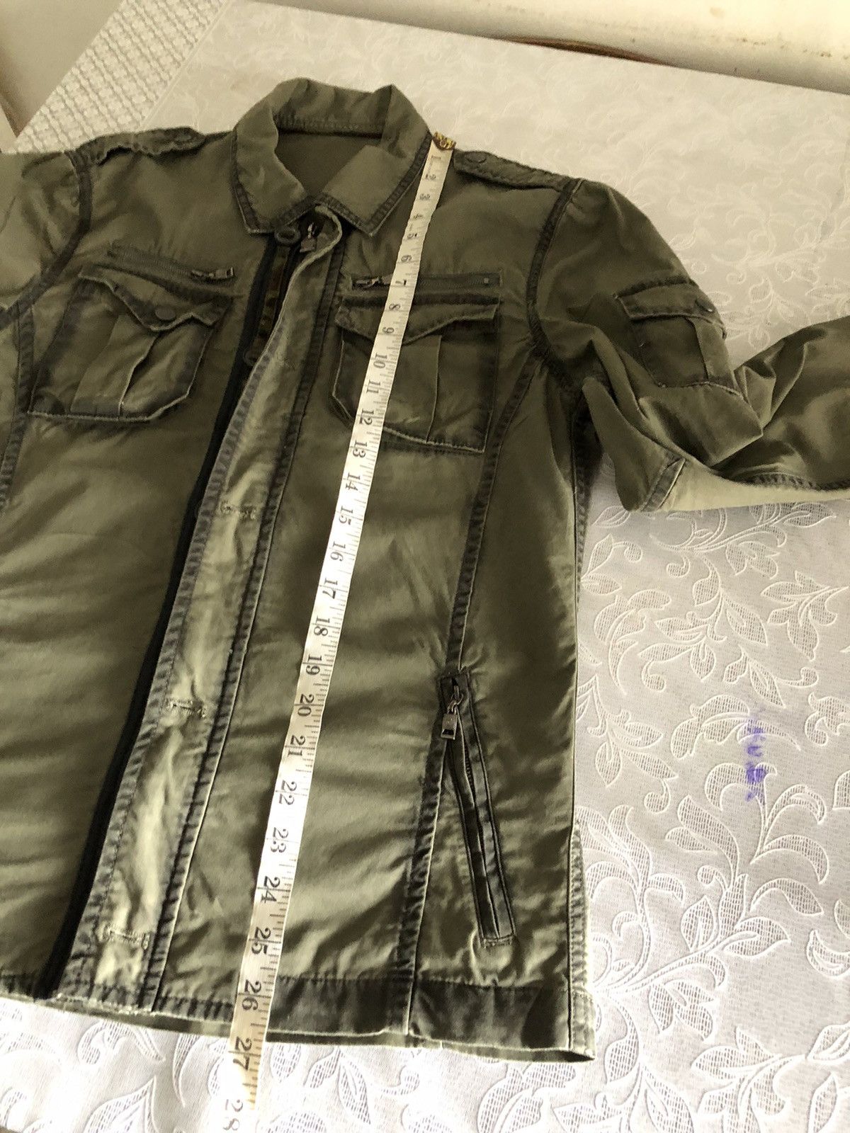If Six Was Nine Nice🔥 Semantic Design Bondage Punk Jacket Size L / US 10 / IT 46 - 16 Thumbnail