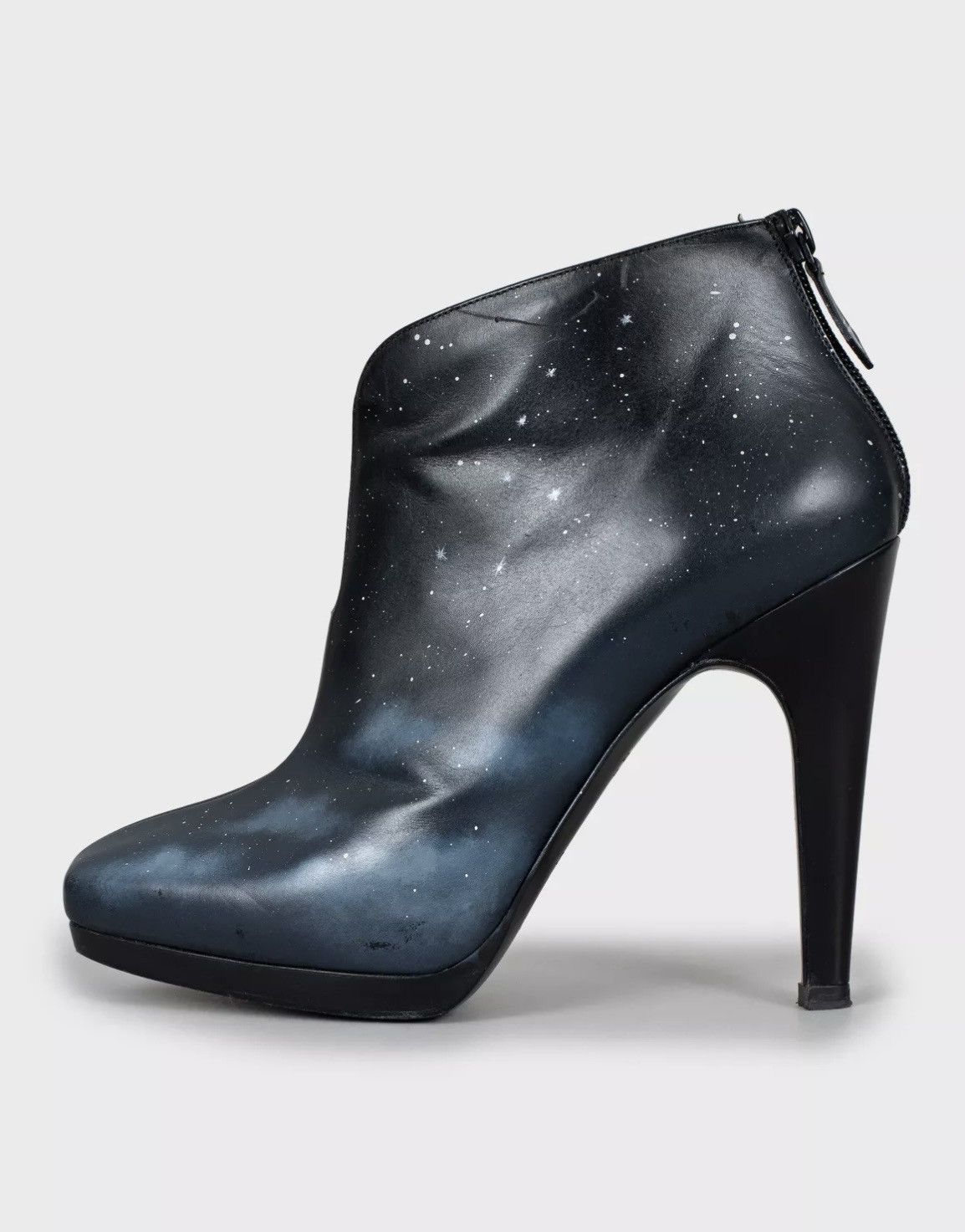 Hermes Hermès Vintage Starry Sky Ankle Boots Size US 7.5 / IT 37.5 - 1 Thumbnail