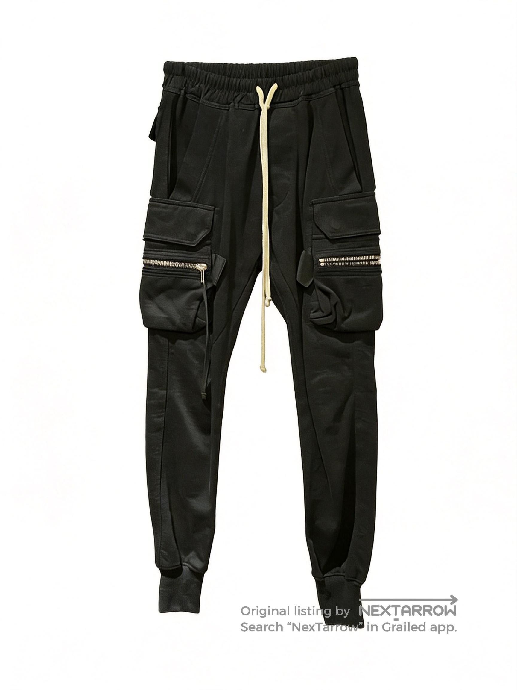 Rick Owens Rick Owens Jogger Biker Trousers | Grailed