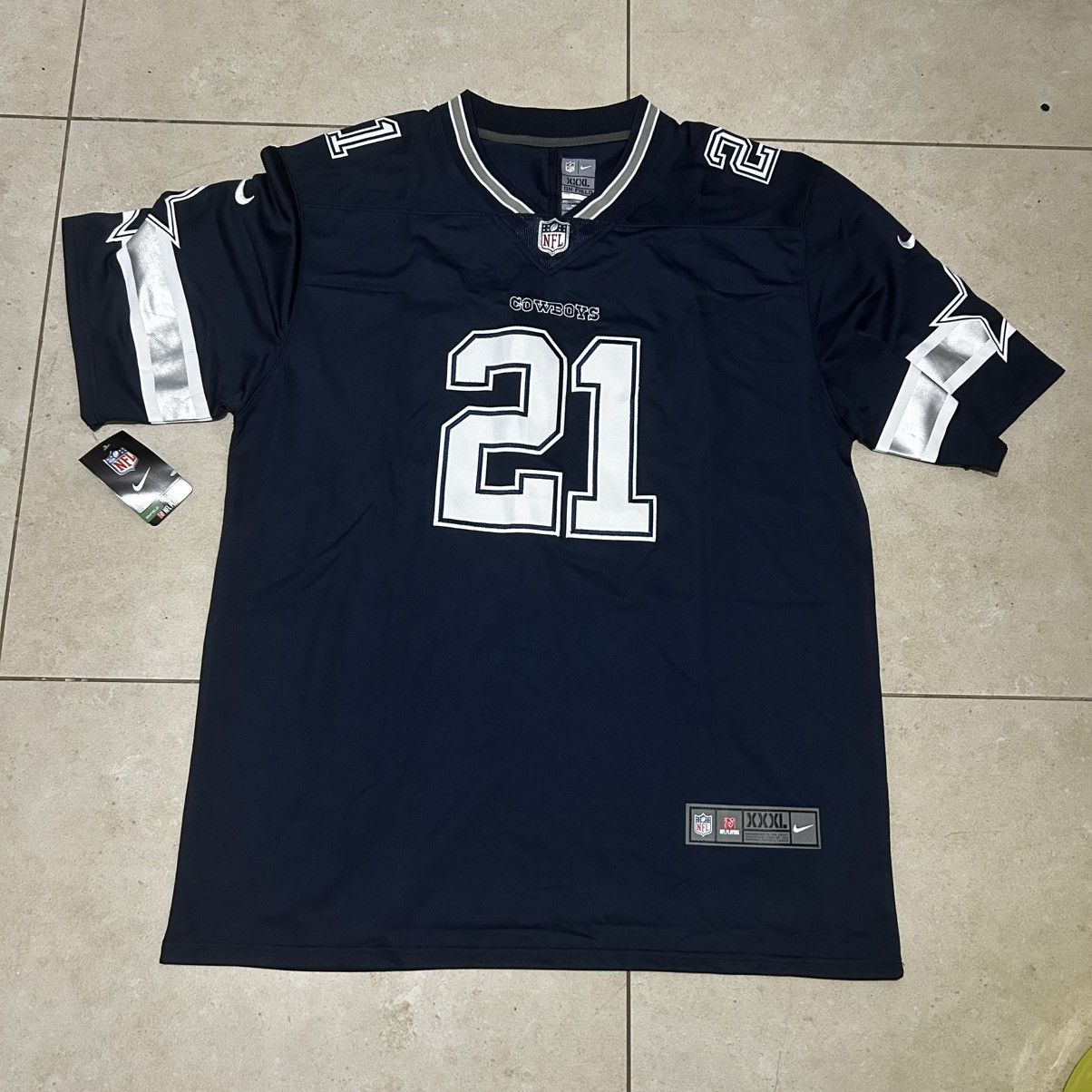 NFL NFL Jersey Cowboys Elliot #21 Size US XXL / EU 58 / 5 - 1 Thumbnail