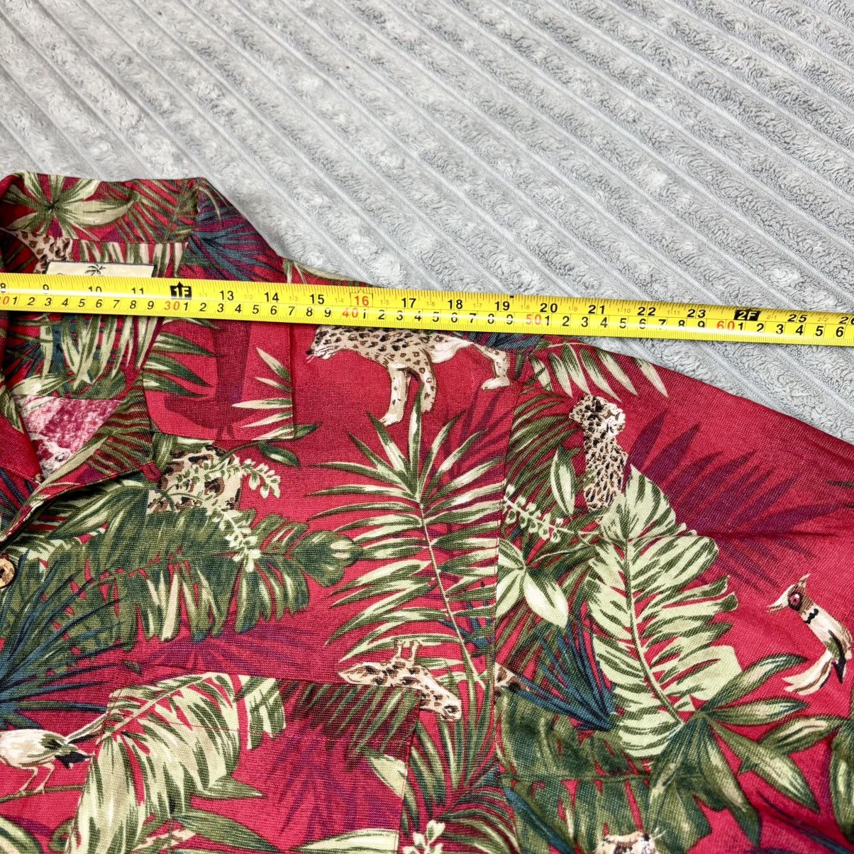 Tommy Bahama Tommy Bahama men's Medium 100 silk Hawaiian shirt Size US M / EU 48-50 / 2 - 8 Thumbnail