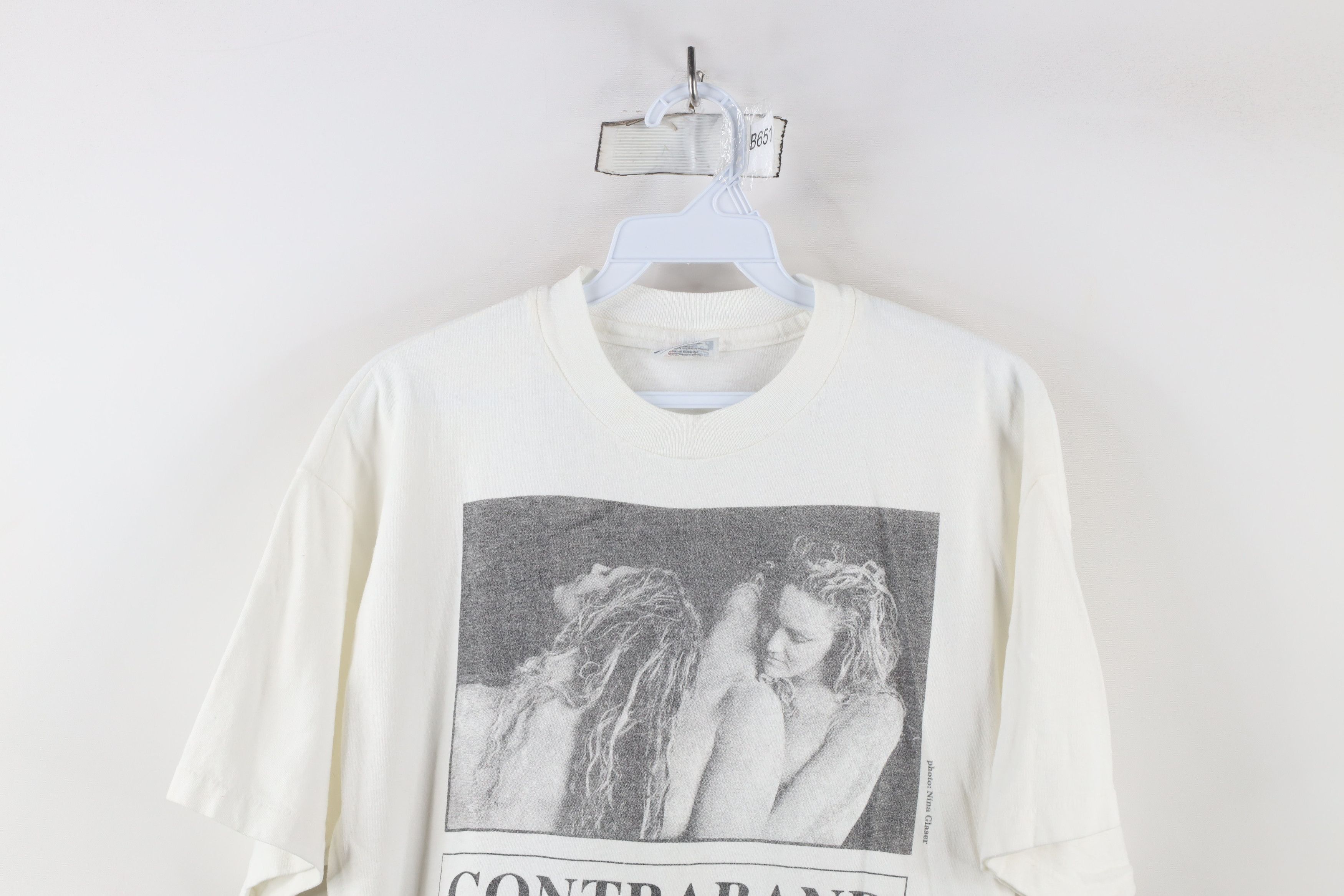 Vintage Vintage 90s Contraband Mira Cycle 2 Dance Group T-Shirt USA Size US L / EU 52-54 / 3 - 2 Thumbnail